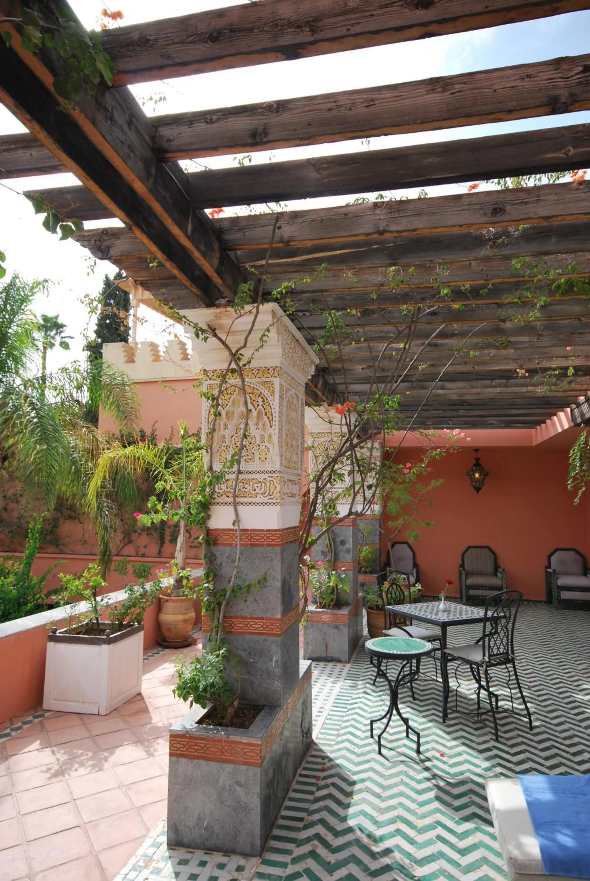 Balcony/Terrace in Palais Dar Donab