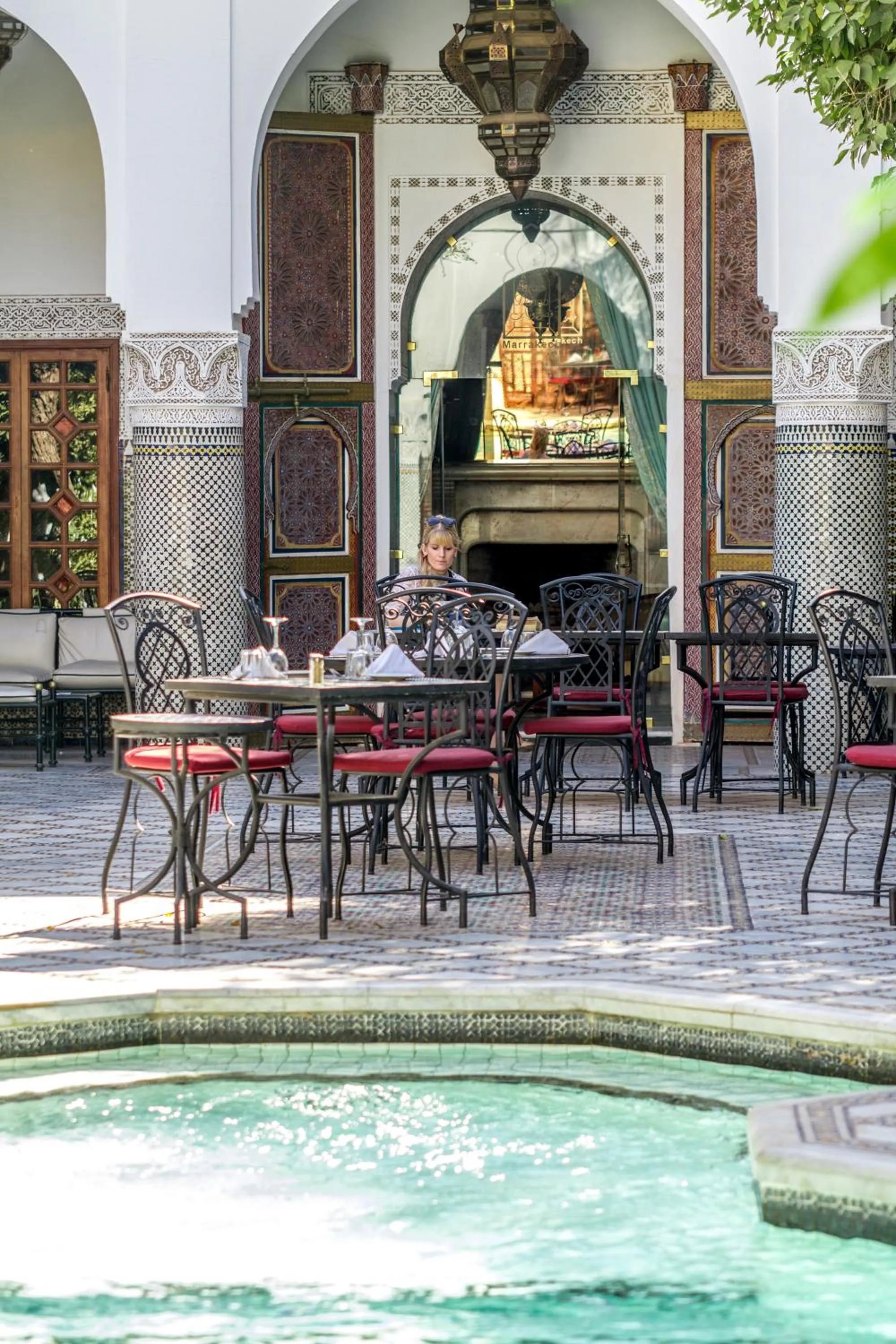 Patio in Palais Dar Donab