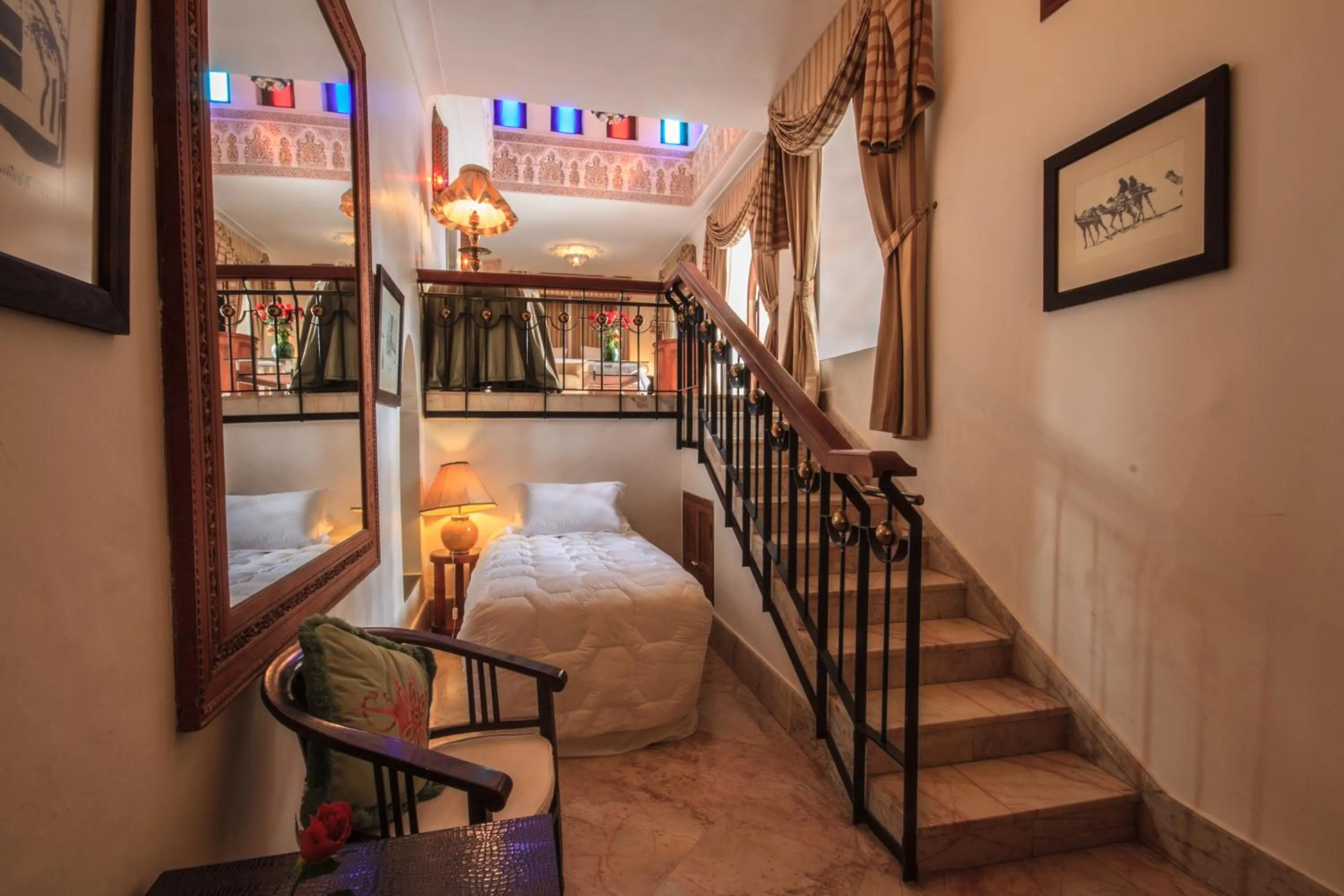 Bed in Palais Dar Donab