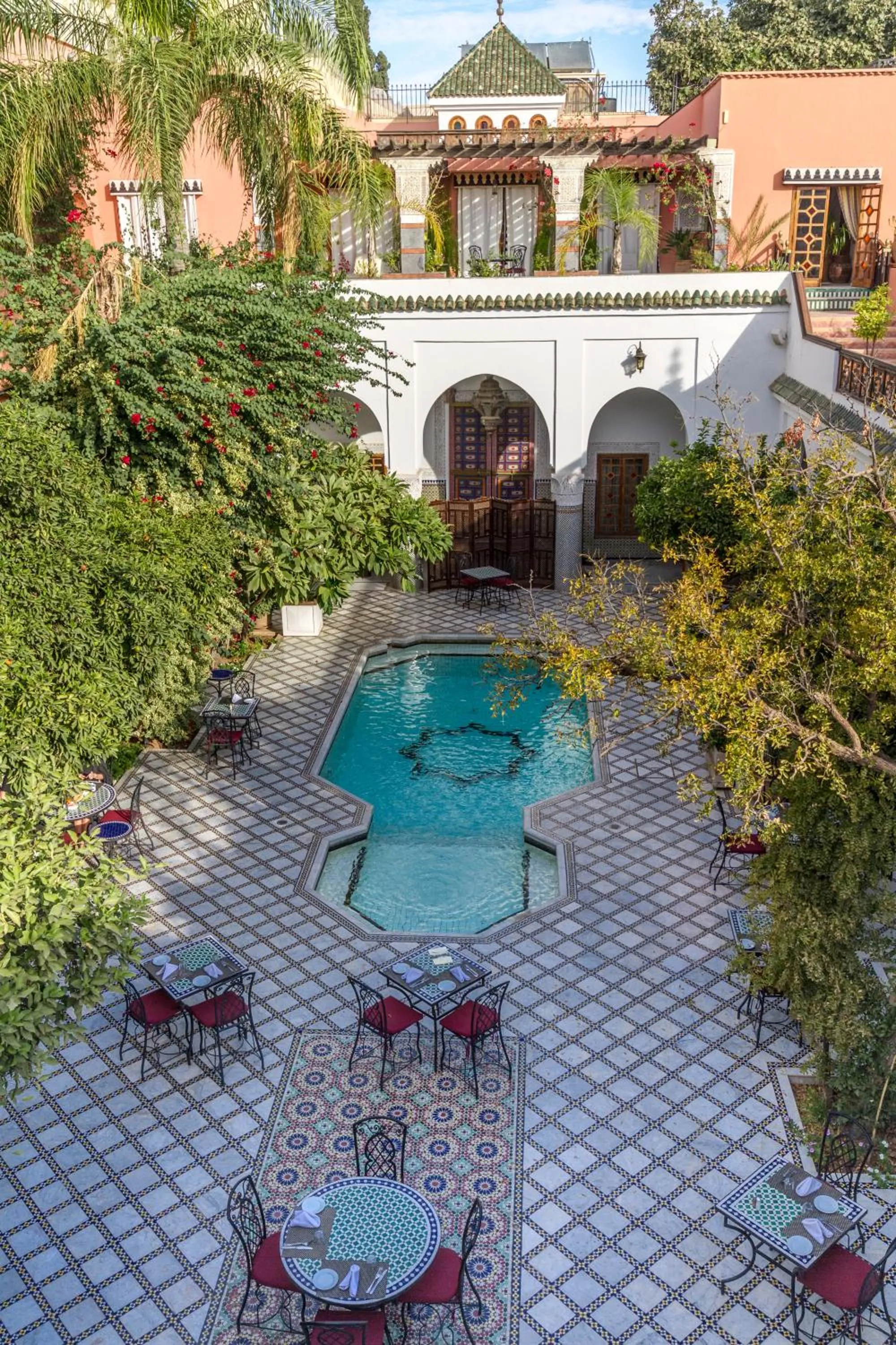 Garden in Palais Dar Donab