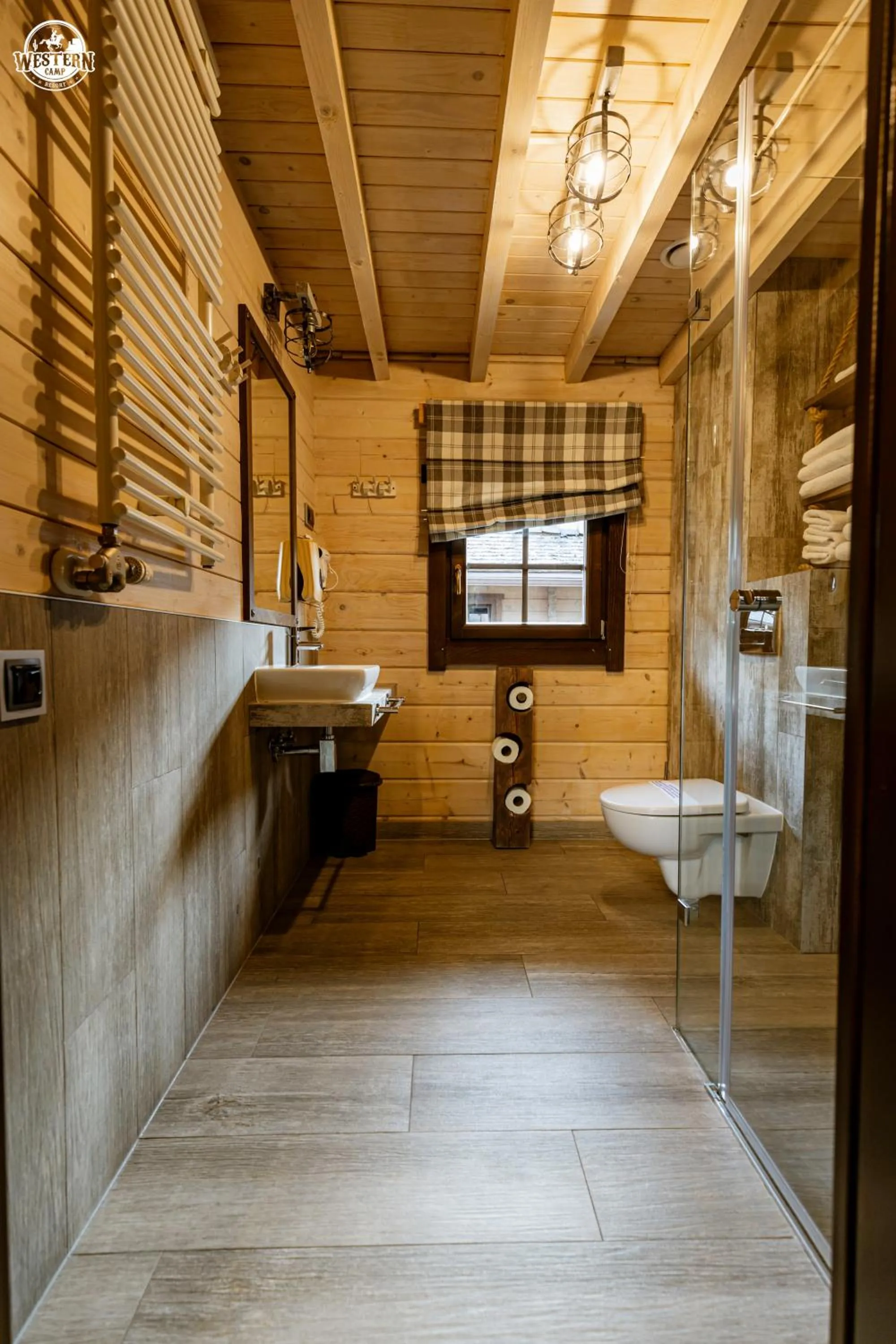 Bathroom in Western Camp Resort
