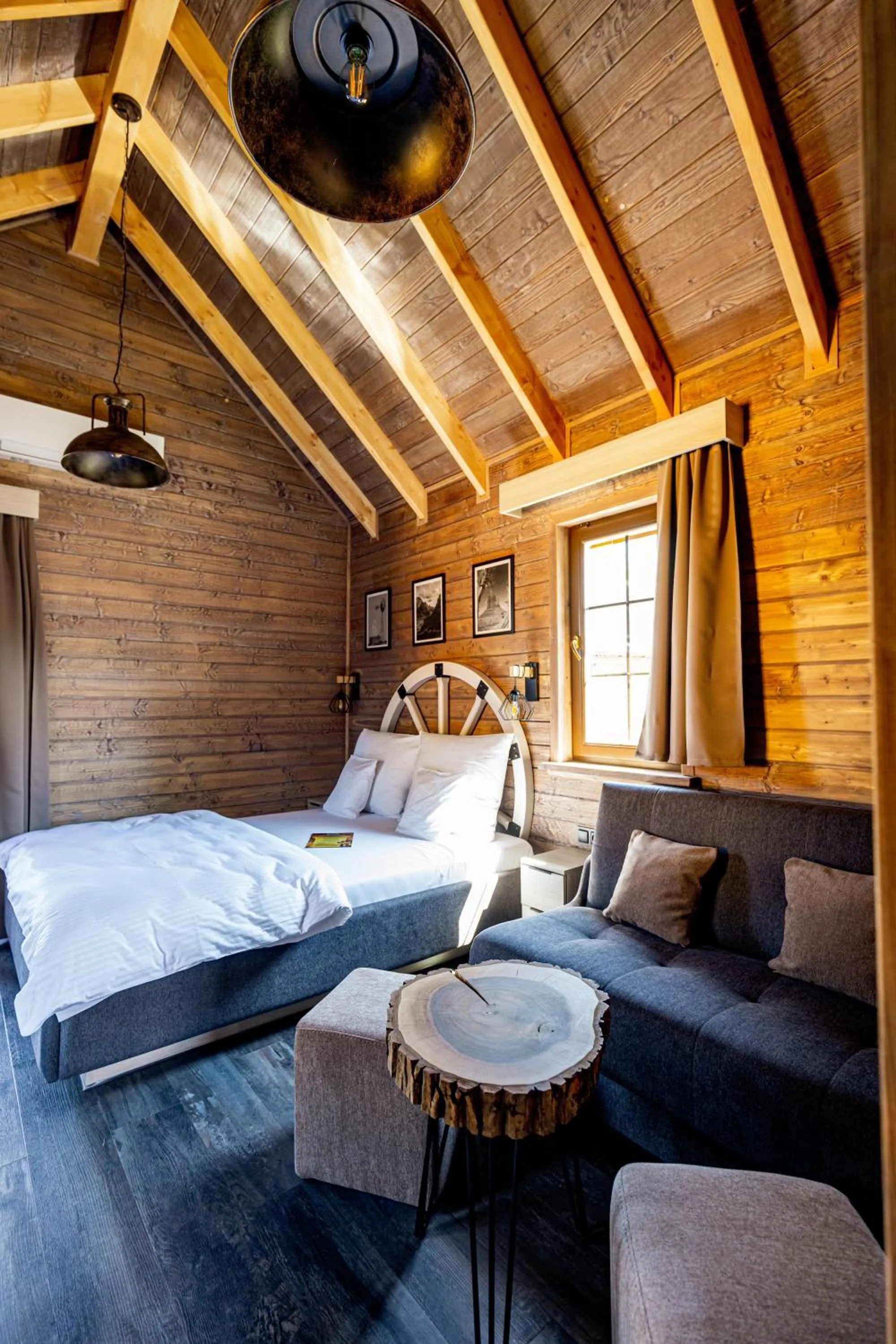 Bed in Western Camp Resort