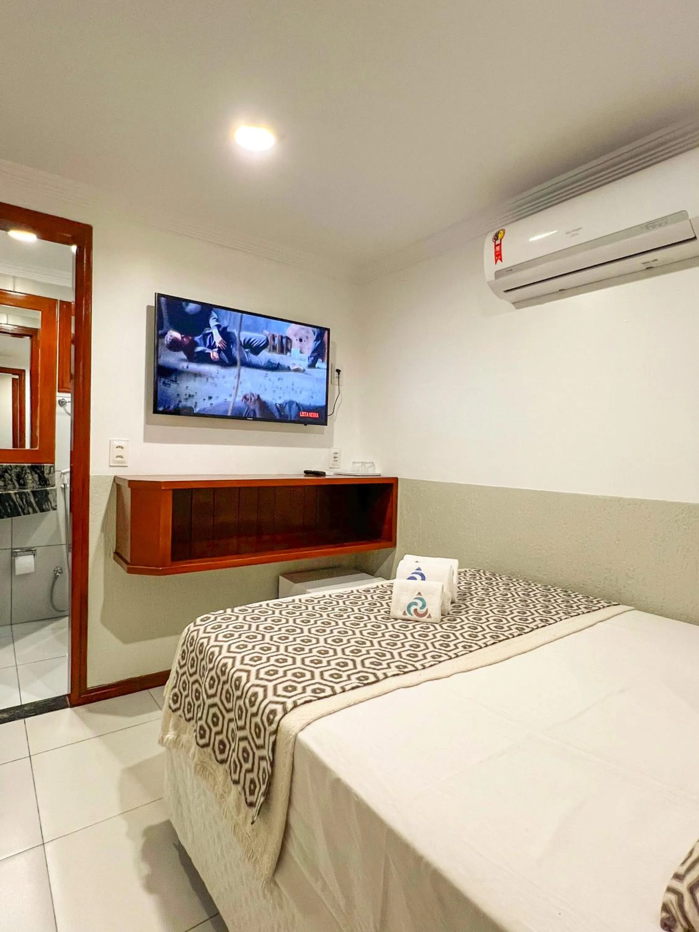 Bed in Mini Hotel Dunas