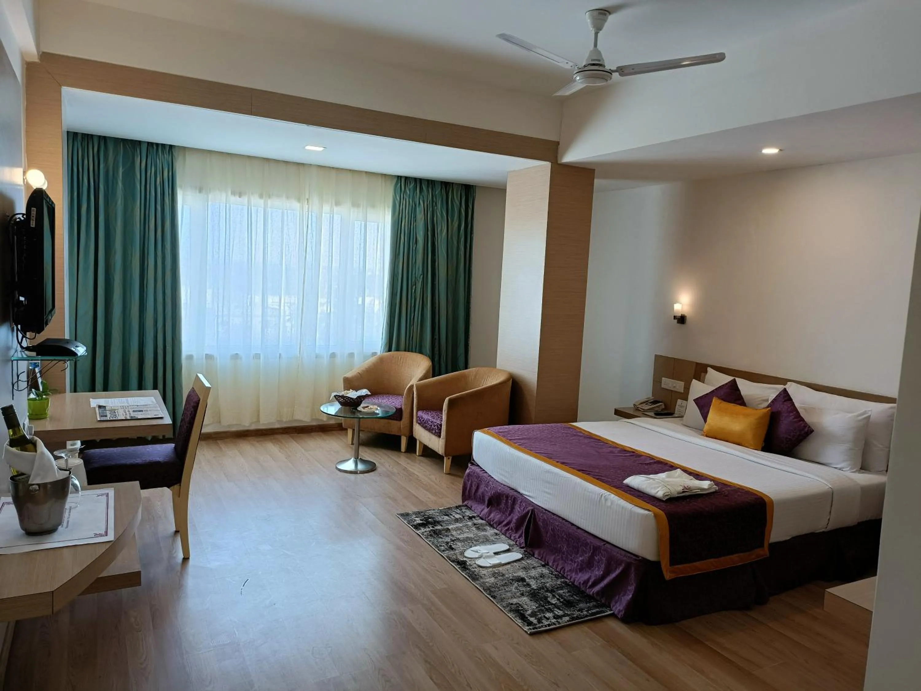Photo of the whole room, Bed in IRA By Orchid Bhubaneswar