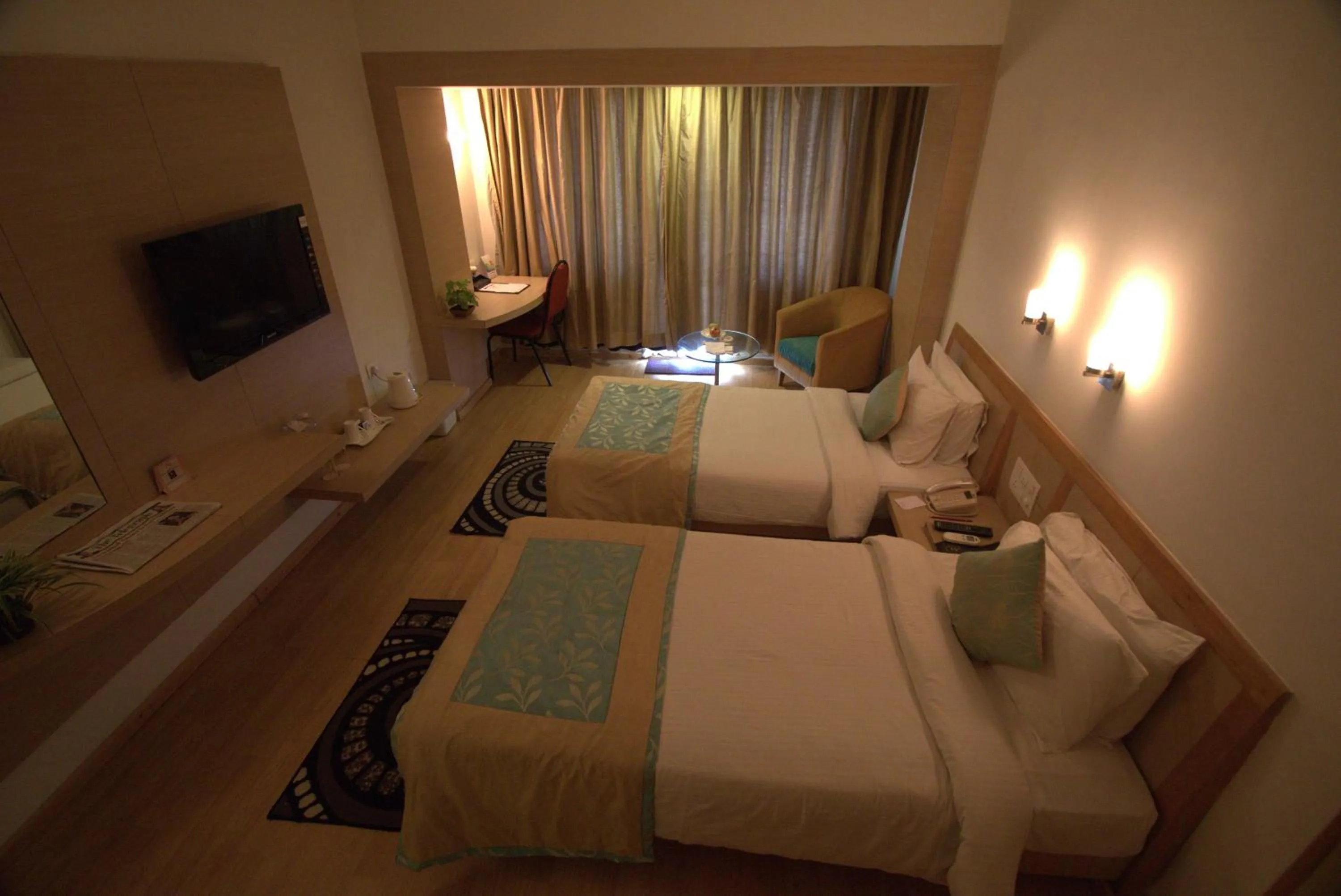 Photo of the whole room, Bed in IRA By Orchid Bhubaneswar
