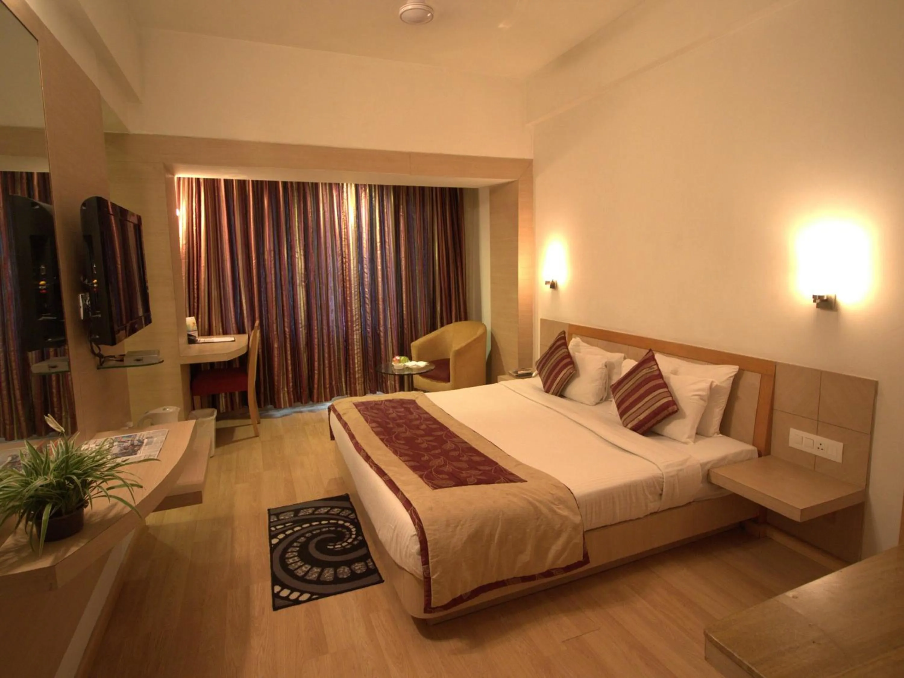 Photo of the whole room, Bed in IRA By Orchid Bhubaneswar