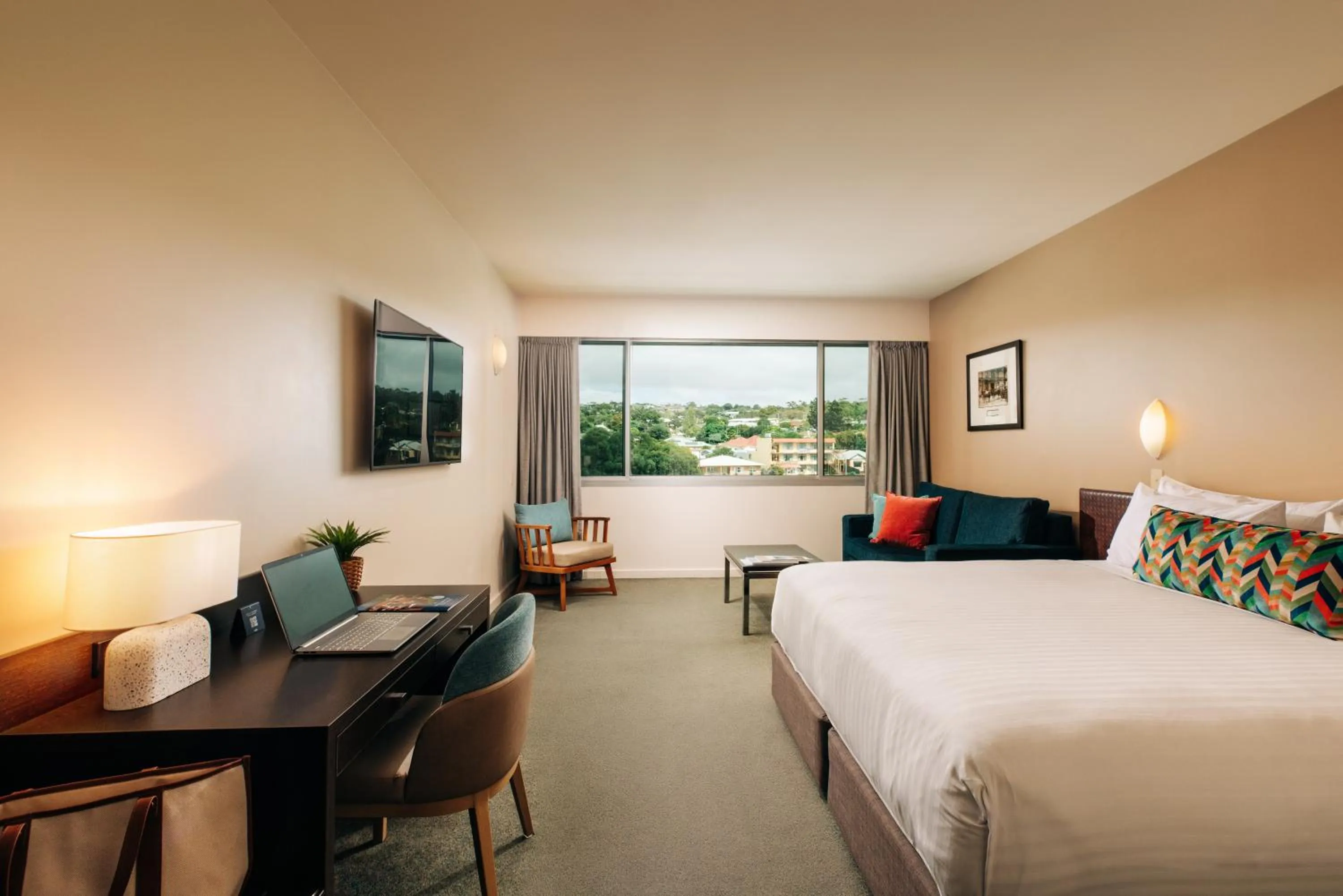 Bed in Port Lincoln Hotel