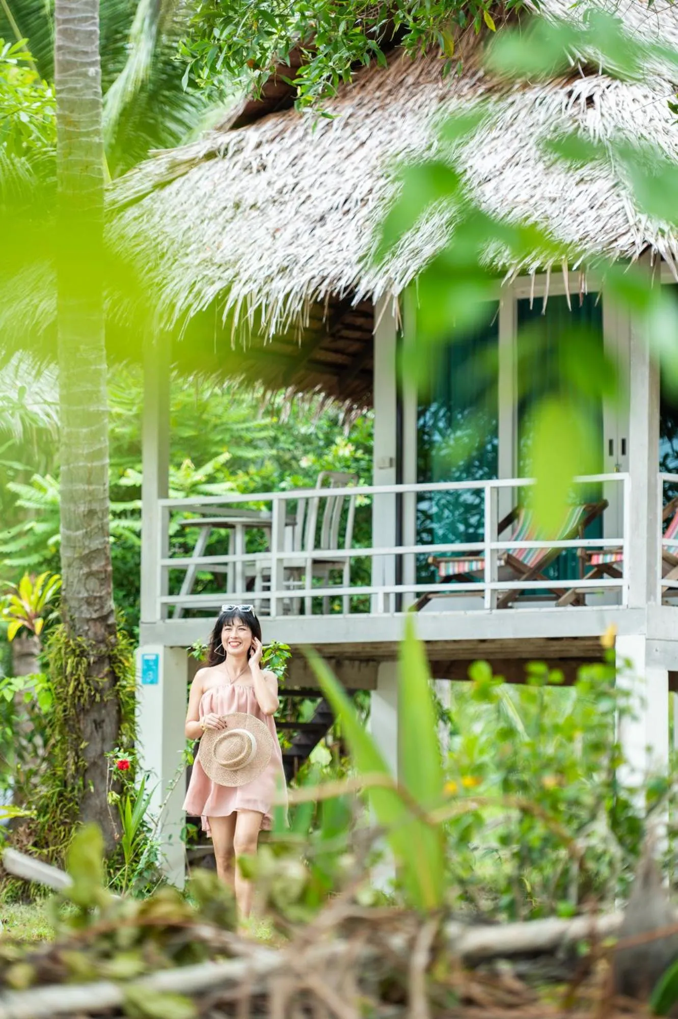 Patio in Pawapi Beach Resort Koh Mook
