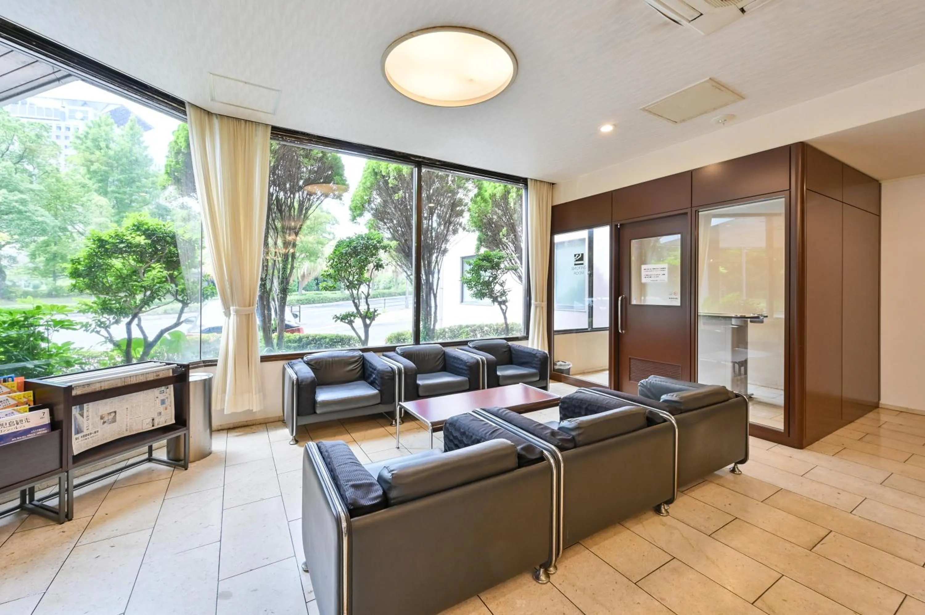 Lobby or reception in Kagoshima Daiichi Hotel Kamoike