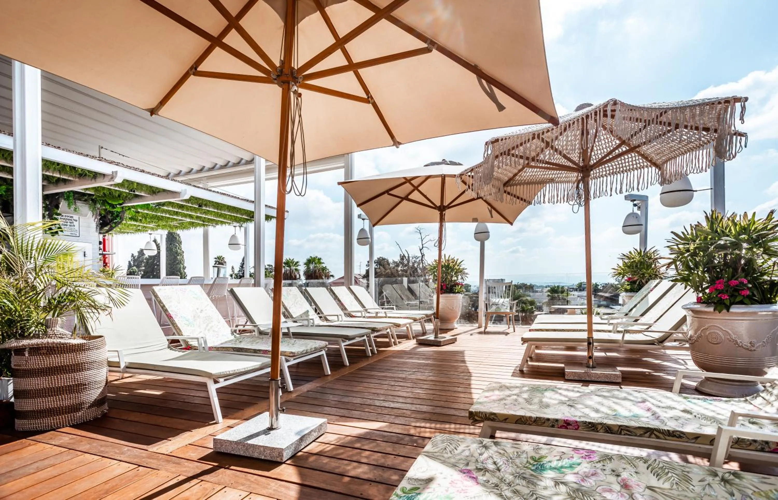 Solarium in Lear Sense Hotel