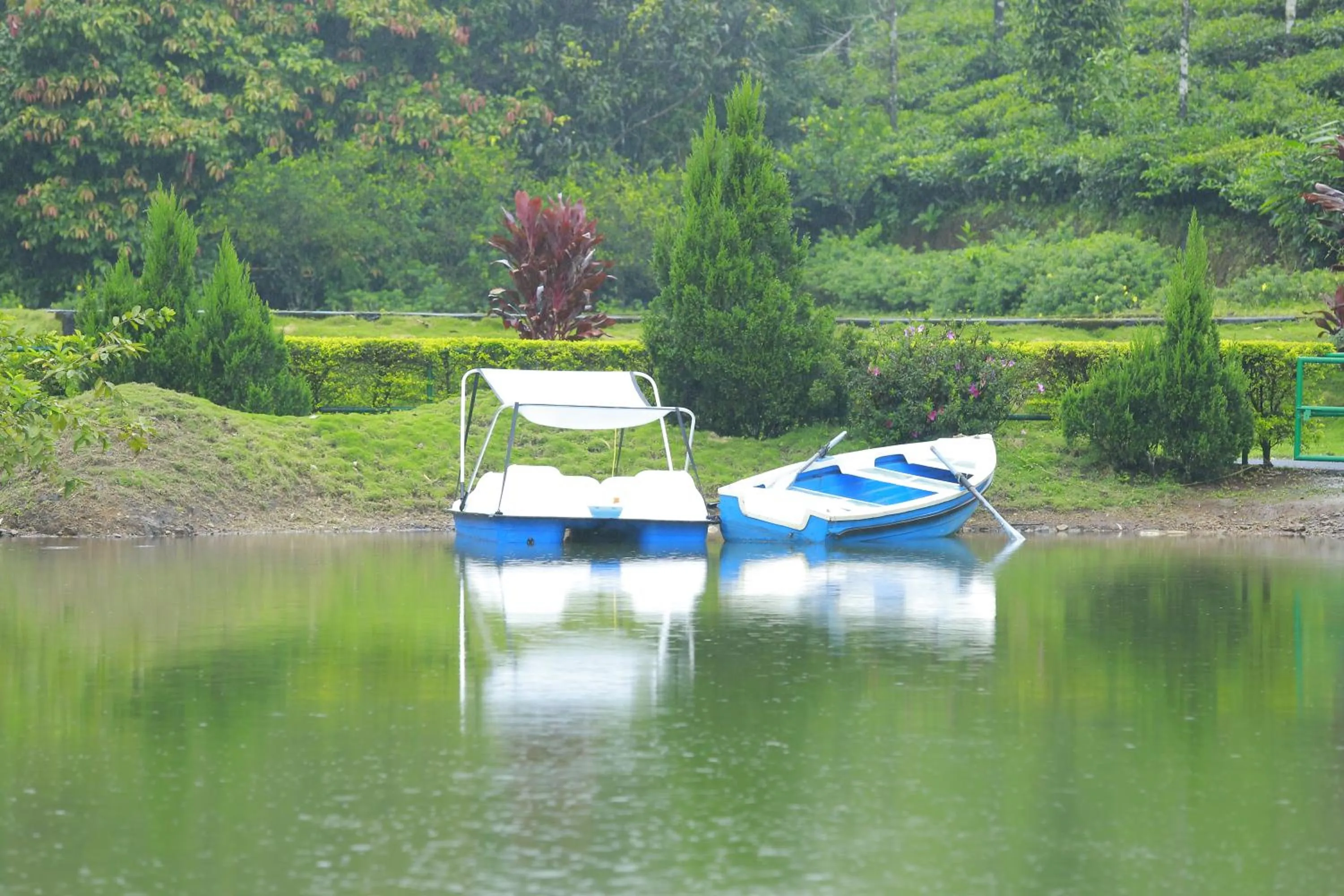 Lake view in Saj Vagamon Hideout