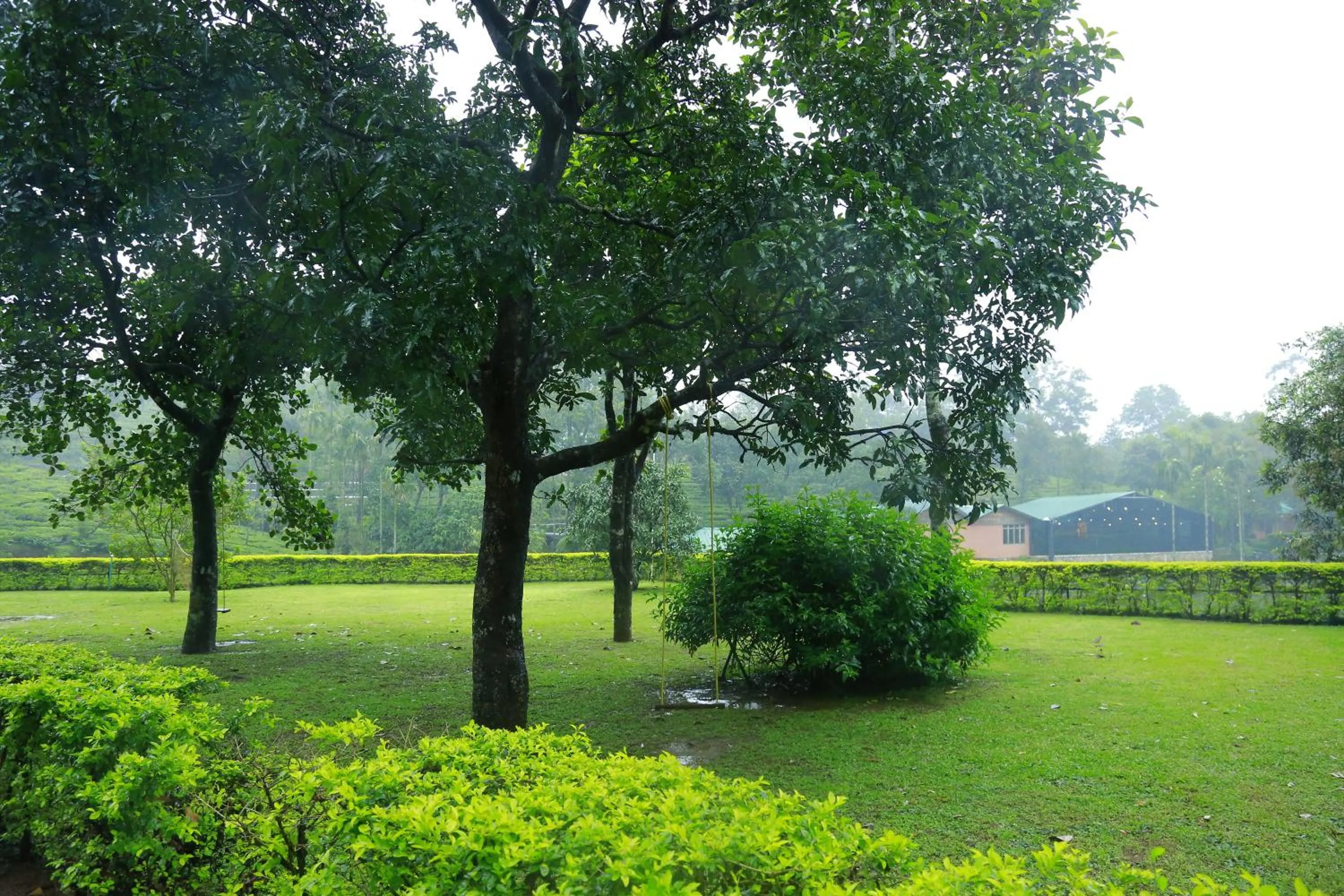 Garden view in Saj Vagamon Hideout