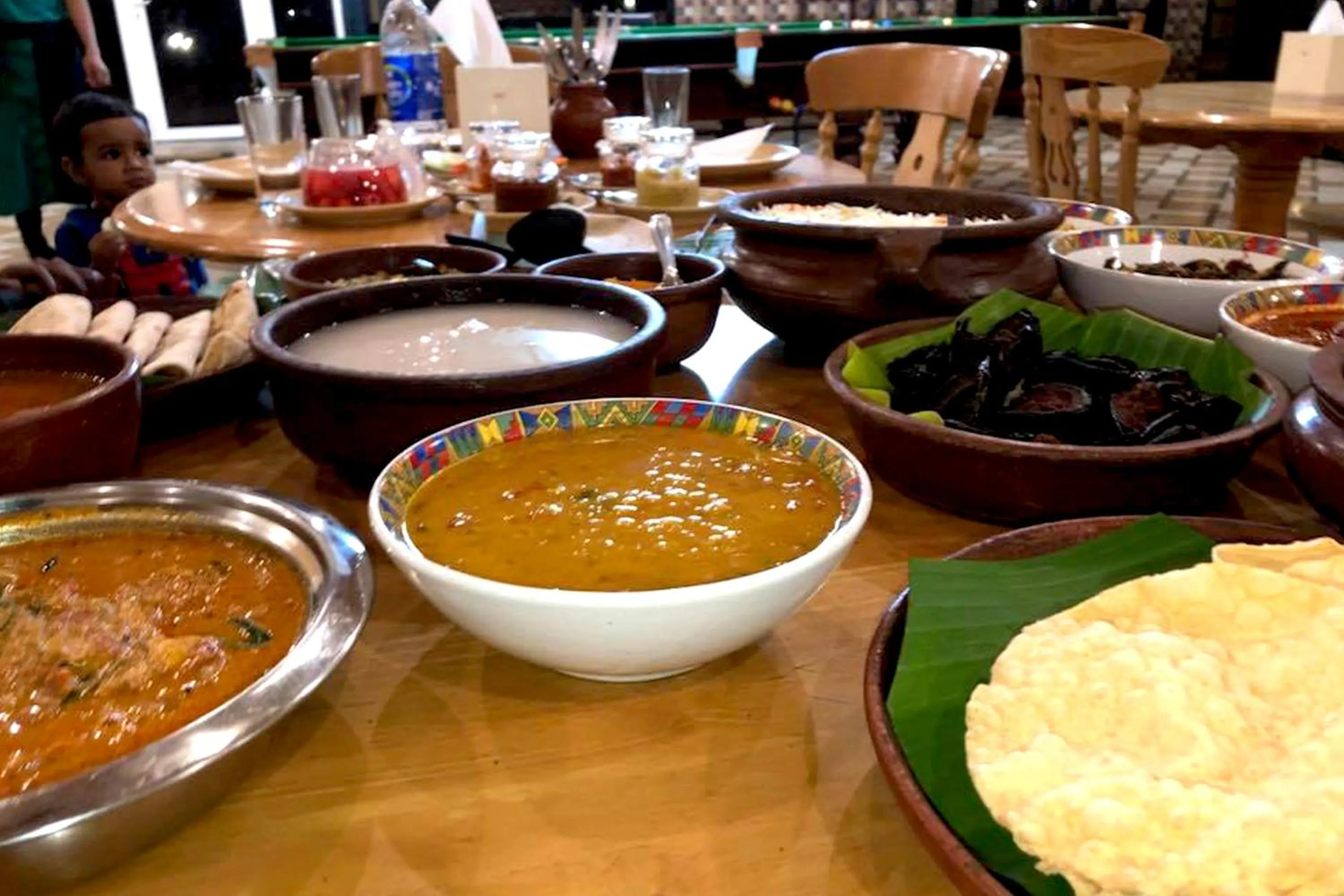 Food in Saj Vagamon Hideout