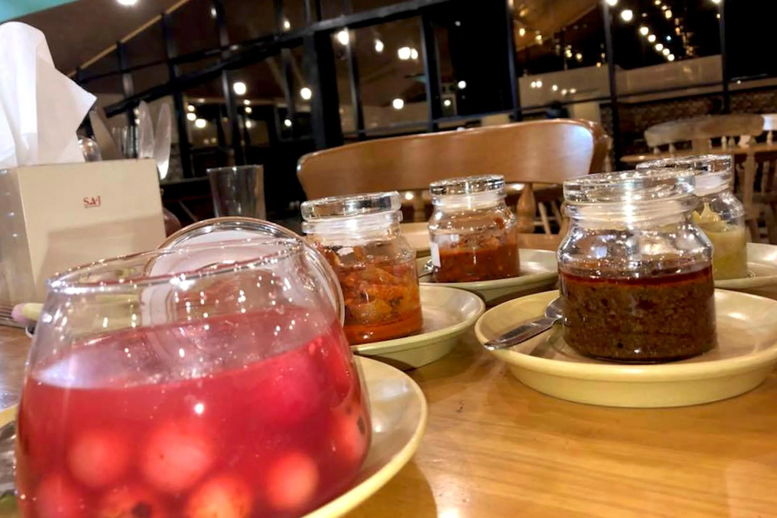 Food in Saj Vagamon Hideout