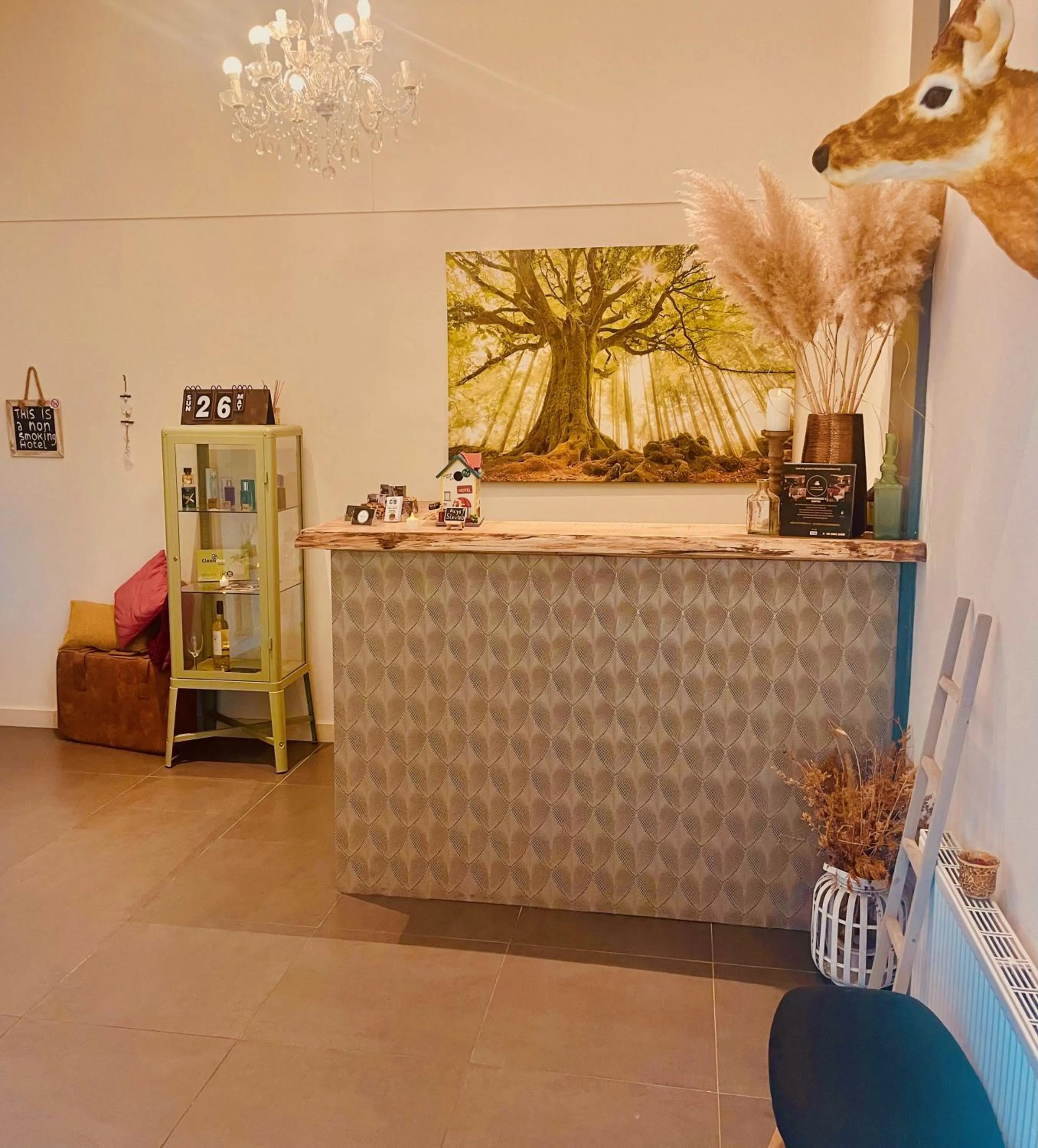 Lobby or reception in Gasterij Hotel Dennenoord