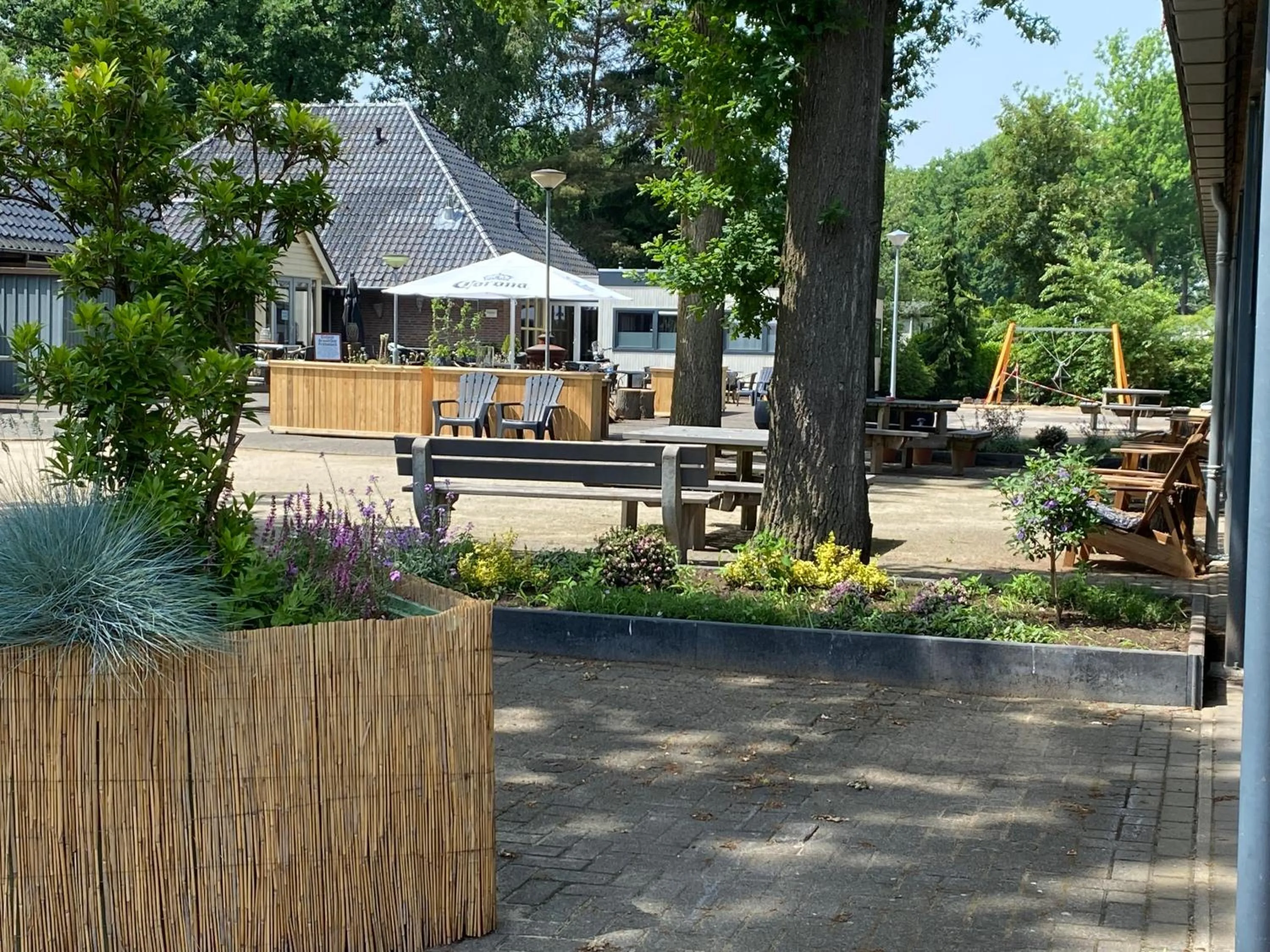 Garden in Gasterij Hotel Dennenoord