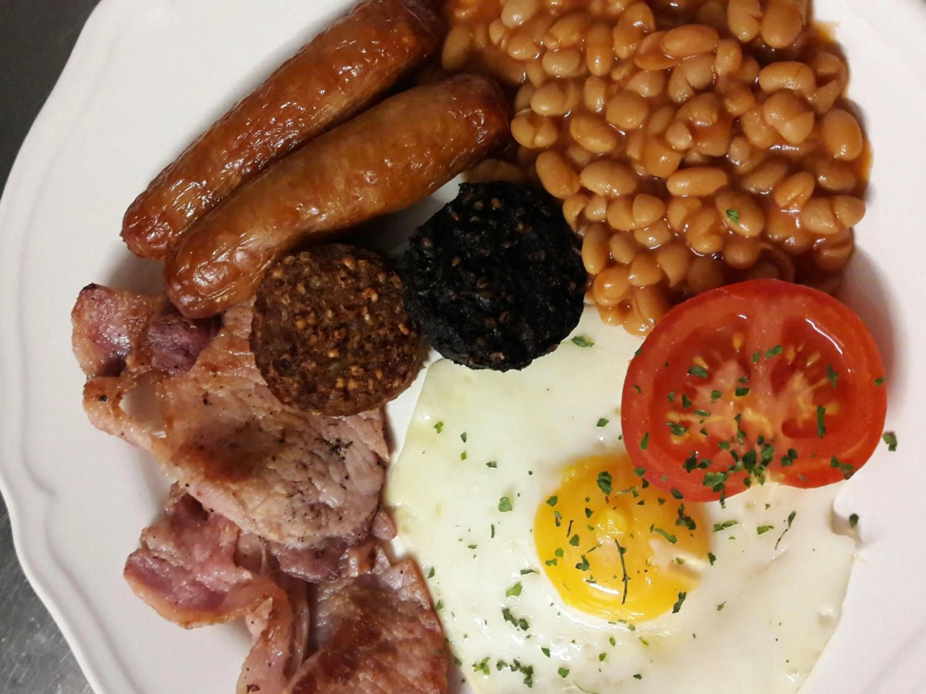 English/Irish breakfast in The Old Bank Bruff Family Town House