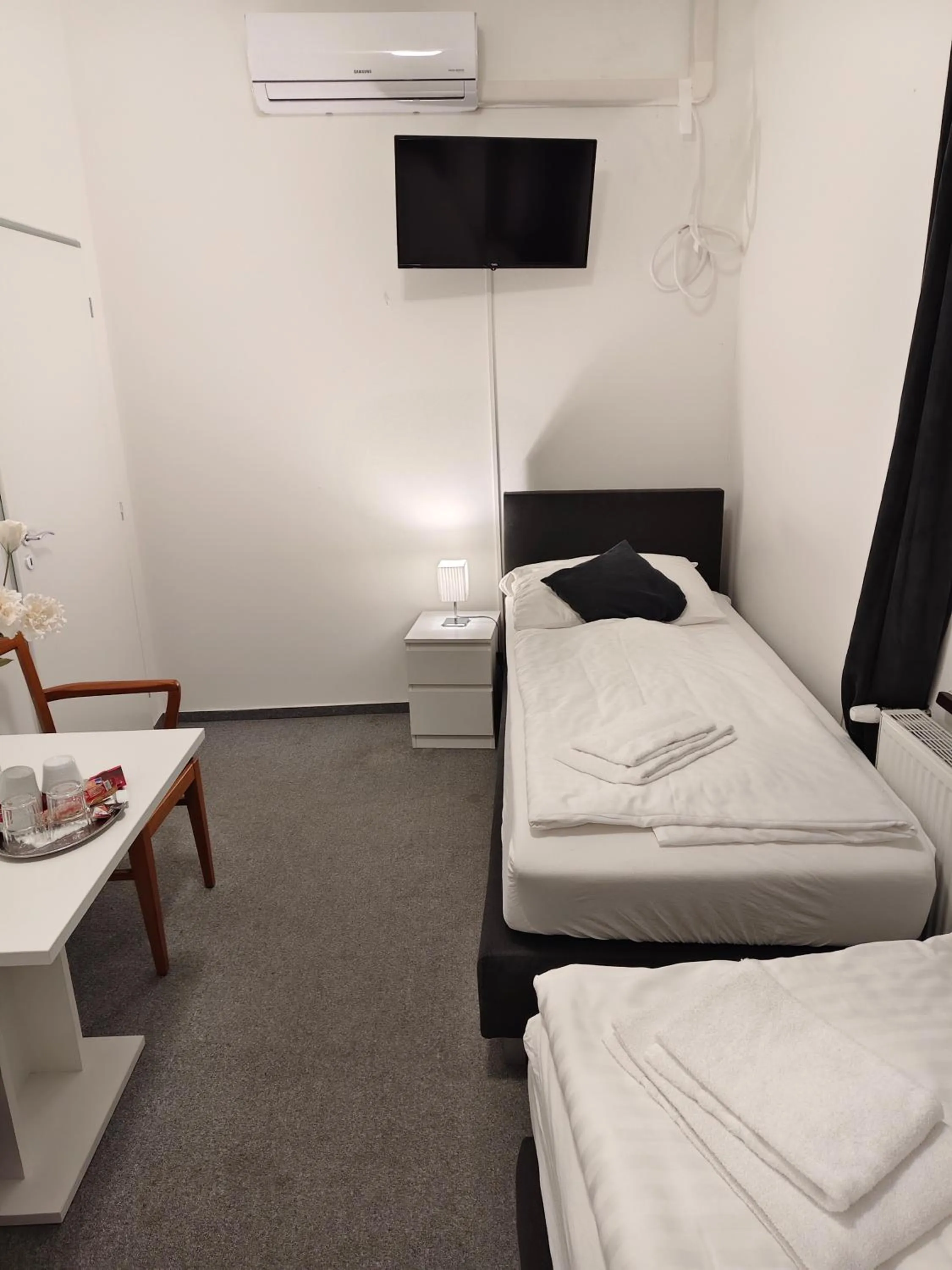 Bed in Hotel Bílý Koníček