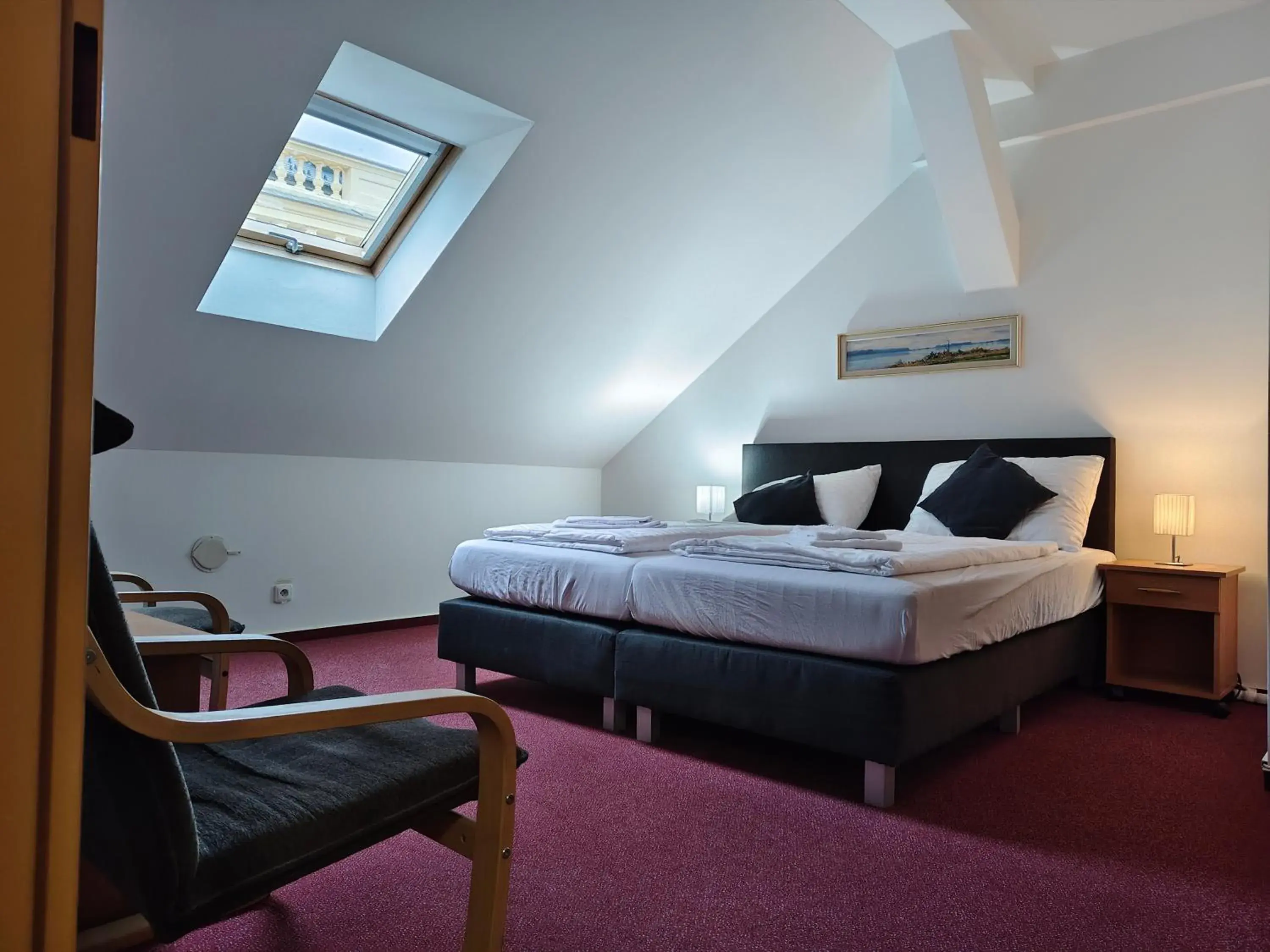 Economy Double or Twin Room in Hotel Bílý Koníček Economy Double or Twin Room in Hotel Bílý Koníček