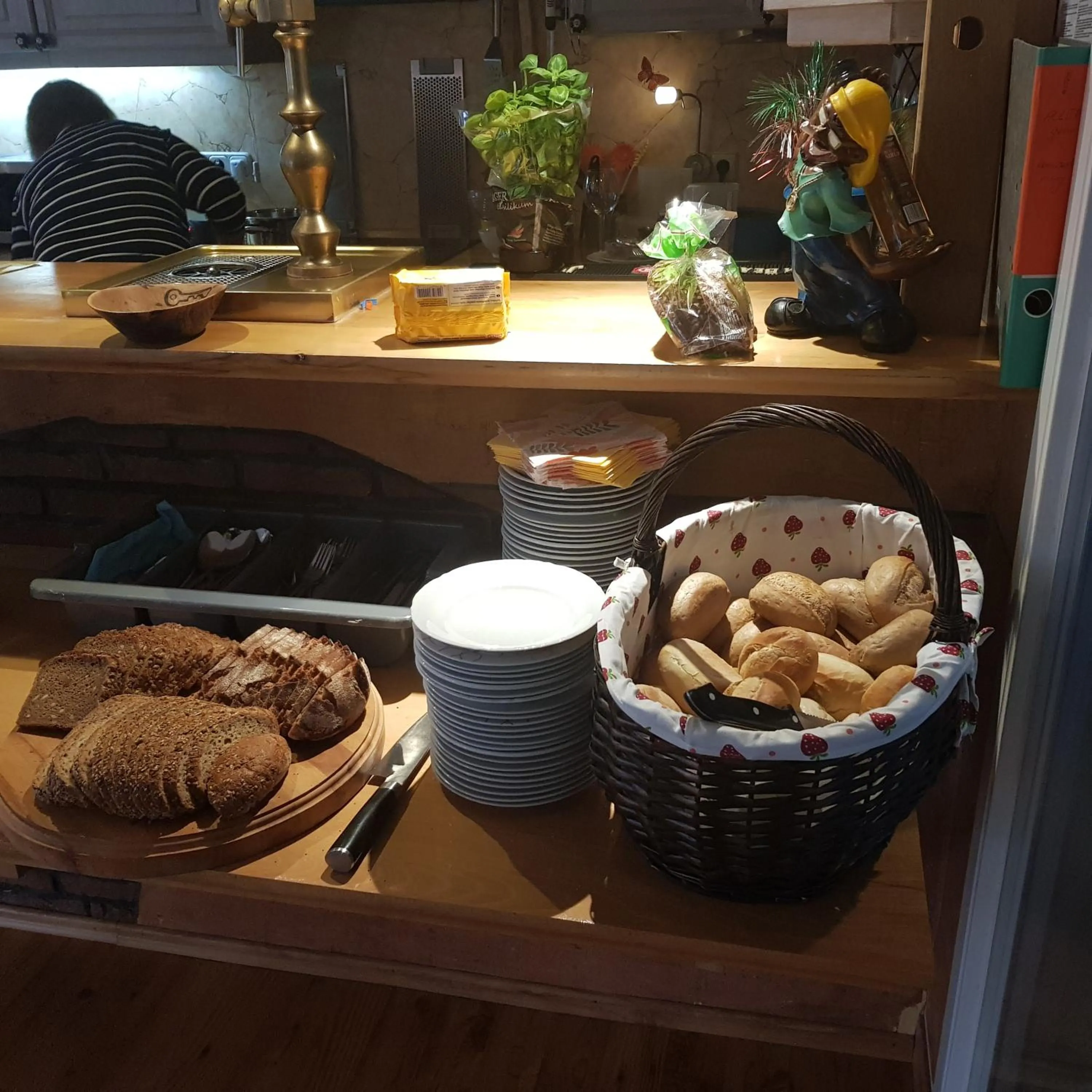 Breakfast in hotel das deichhaus