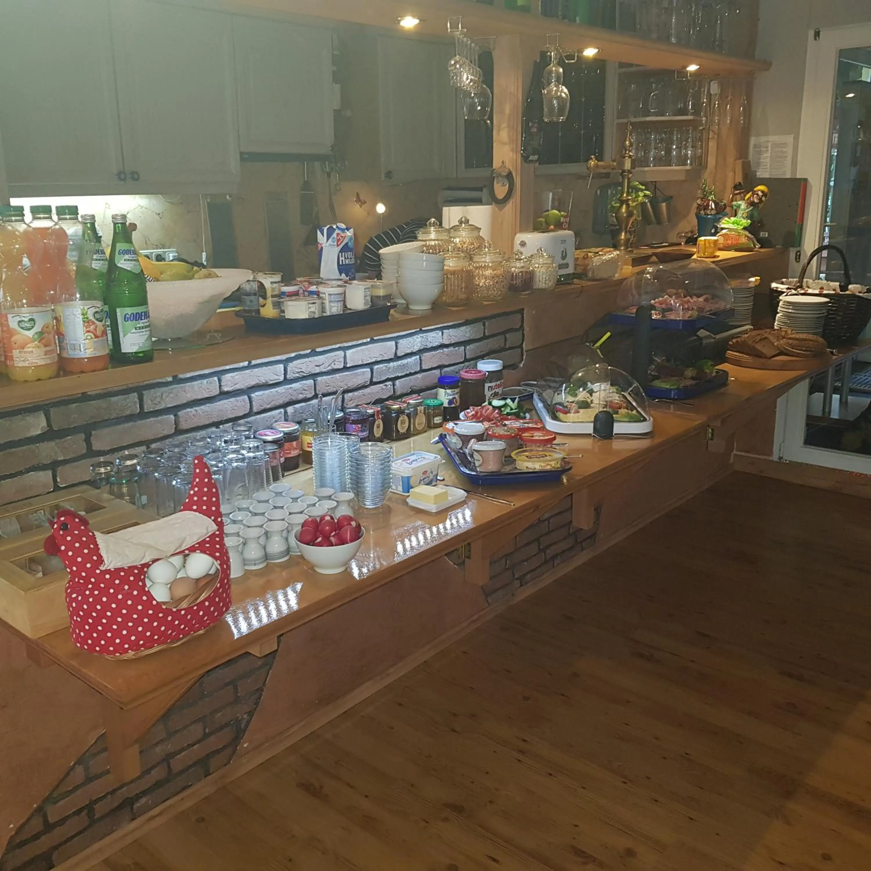 Breakfast in hotel das deichhaus