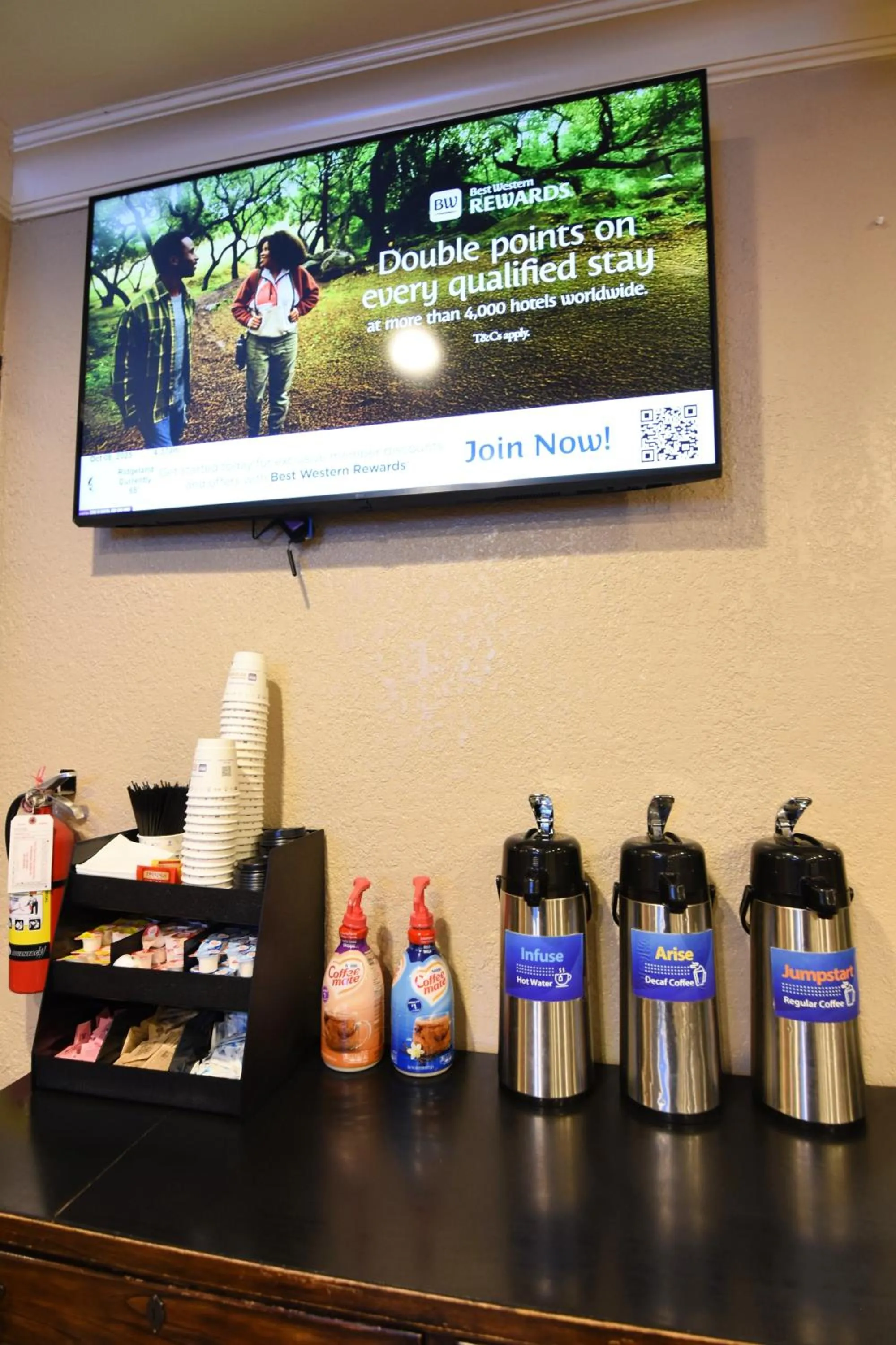 Coffee/tea facilities in Best Western Point South