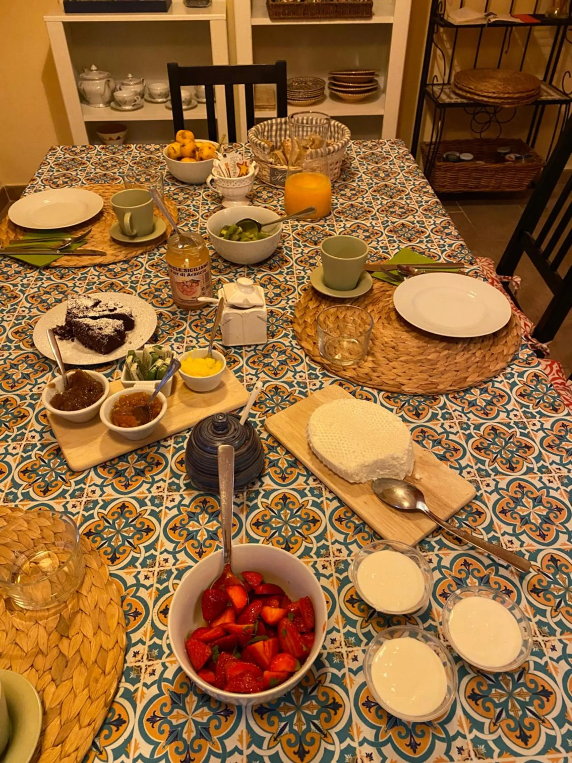 Food and drinks in Il Profumo del Sale