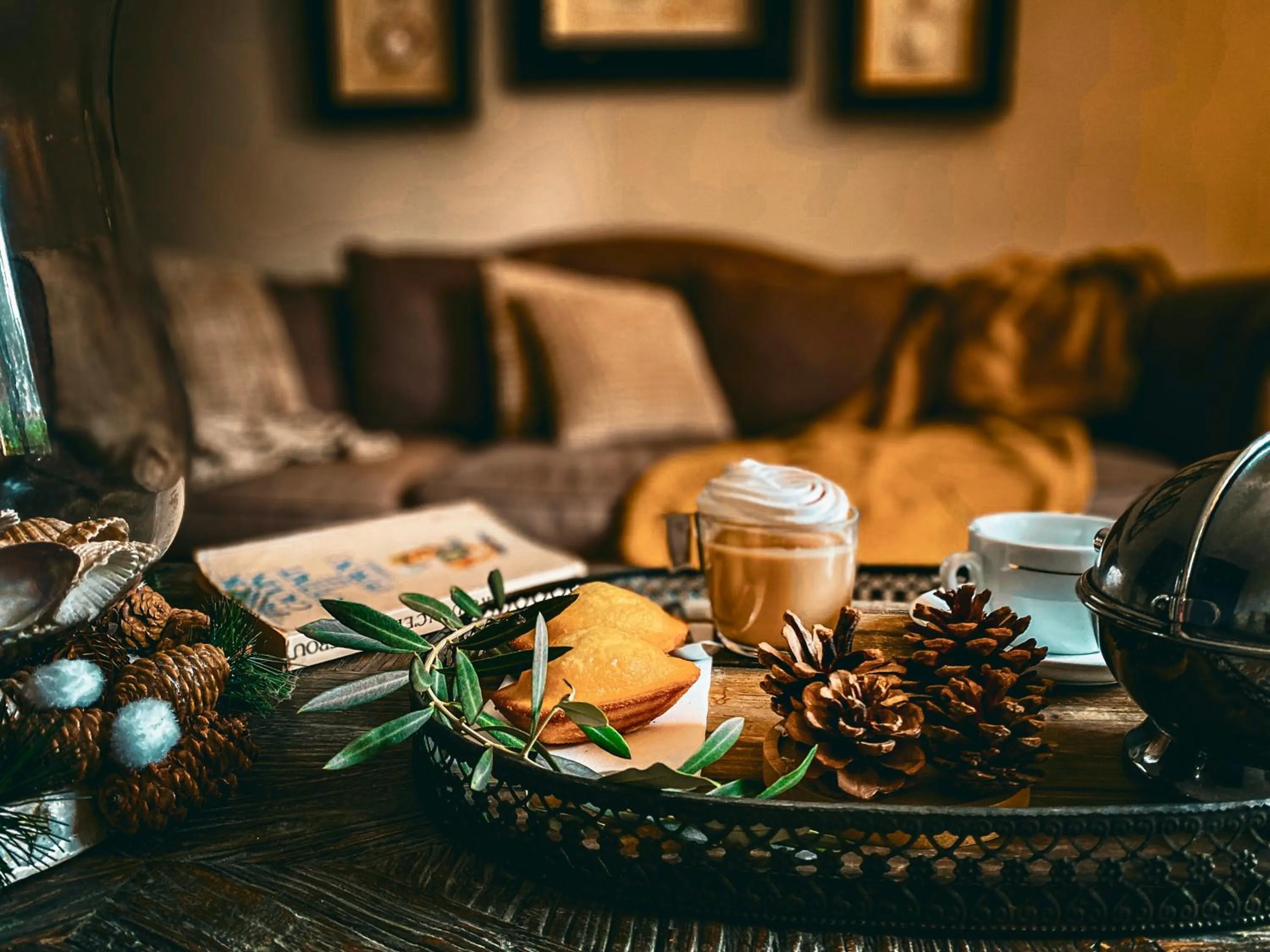 Seating area in Château le Bouïs