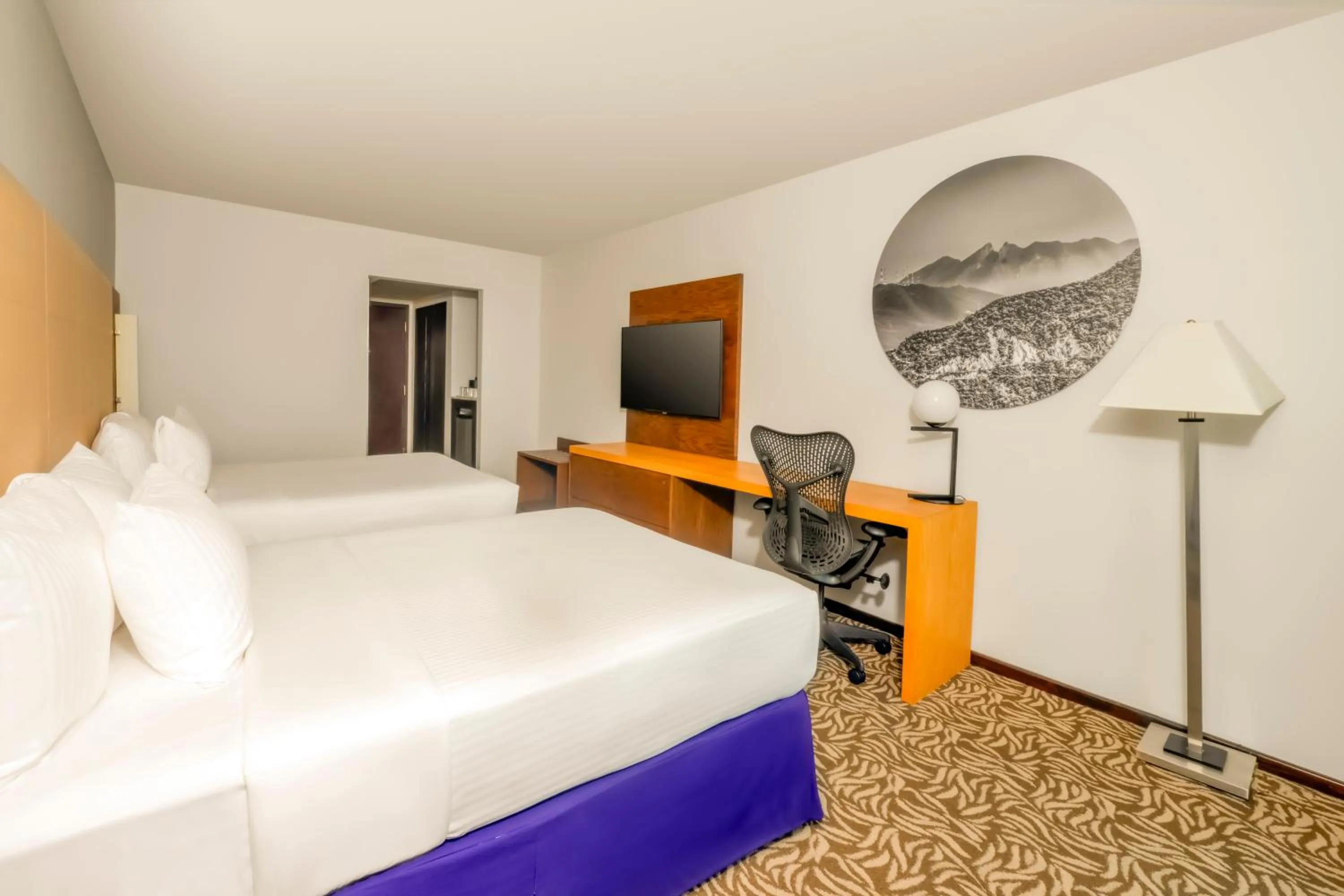 Bed in Krystal Urban Monterrey San Jeronimo