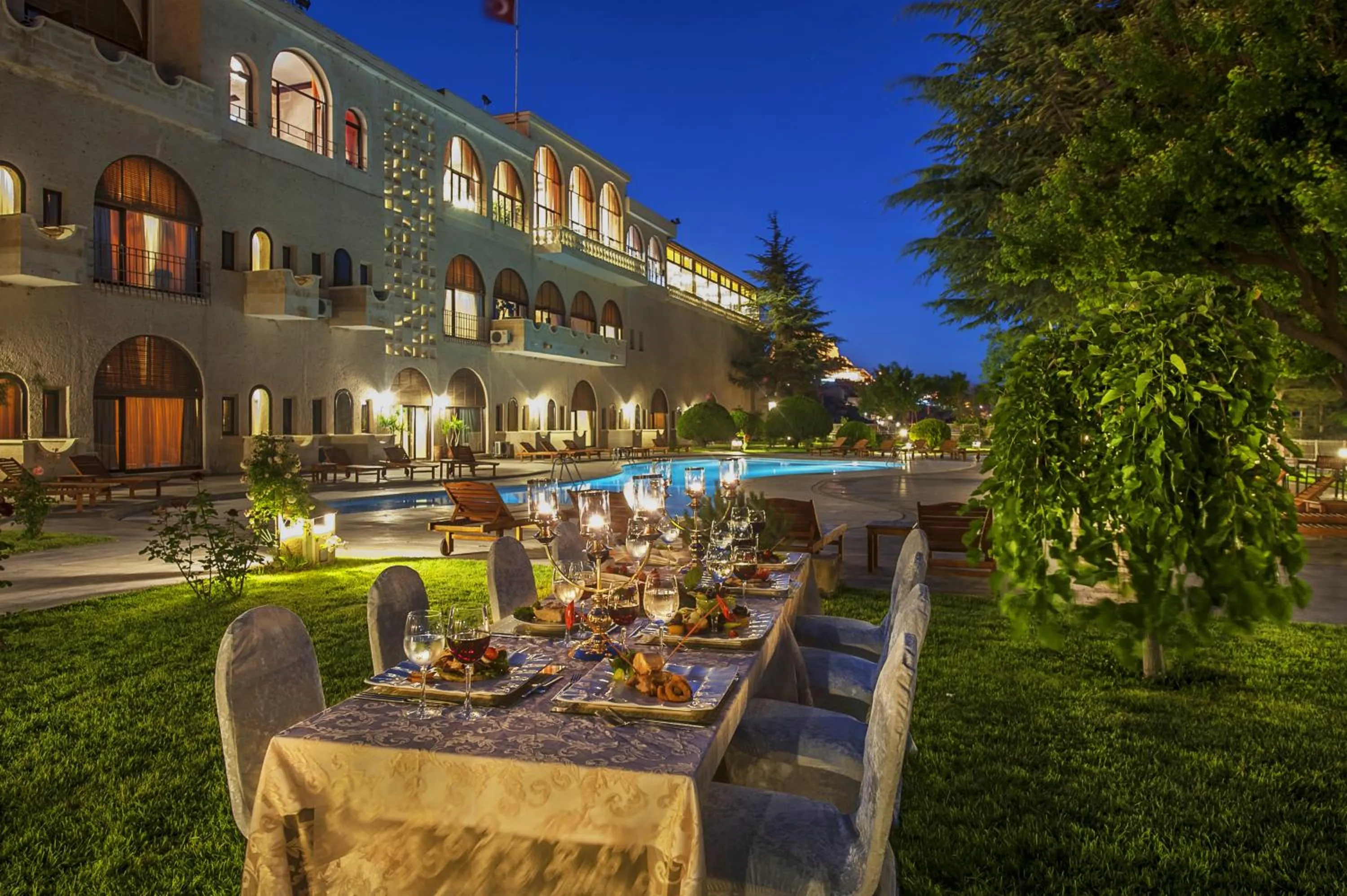 Garden in Uchisar Kaya Otel