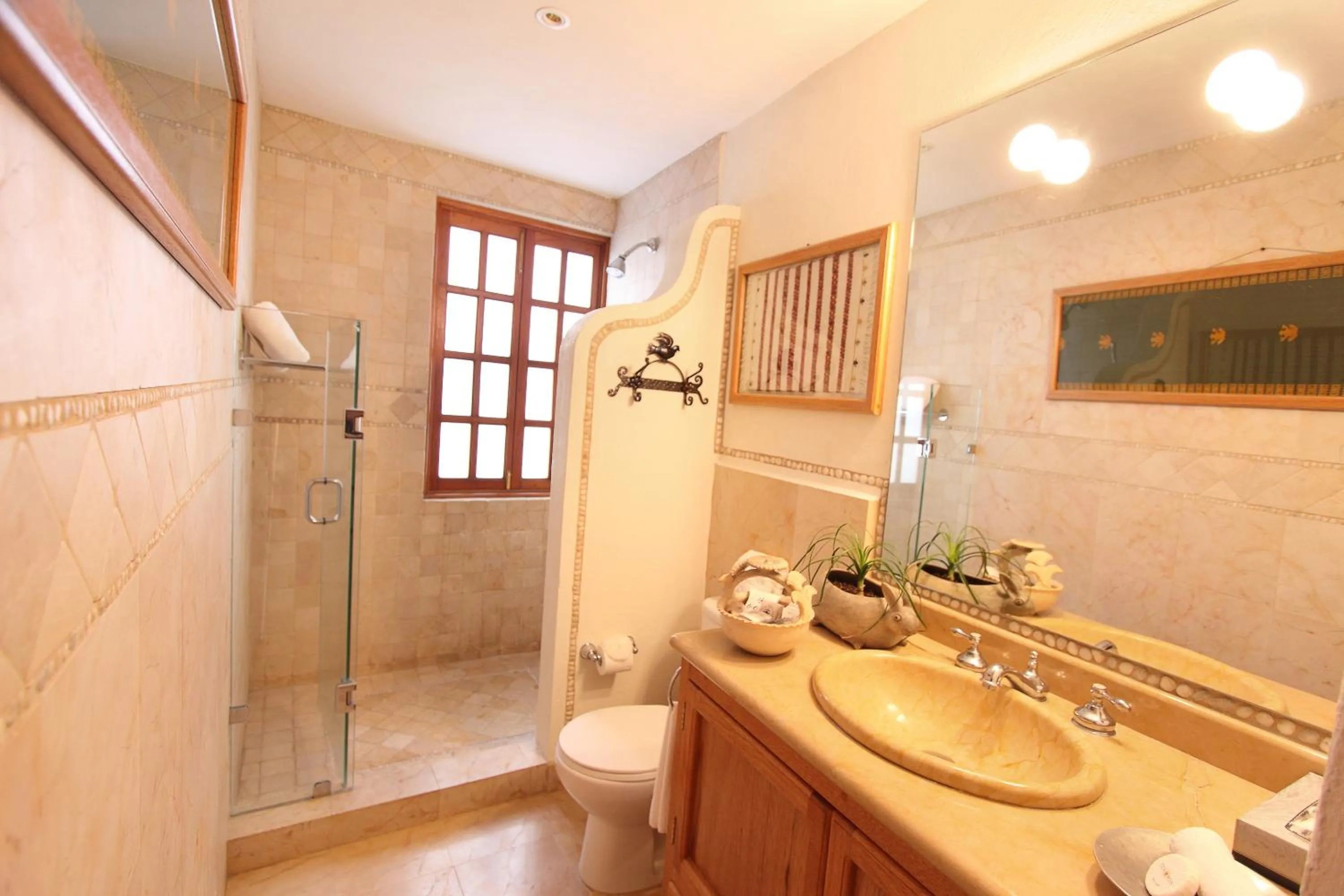 Shower in Hotel Boutique La Casa Azul