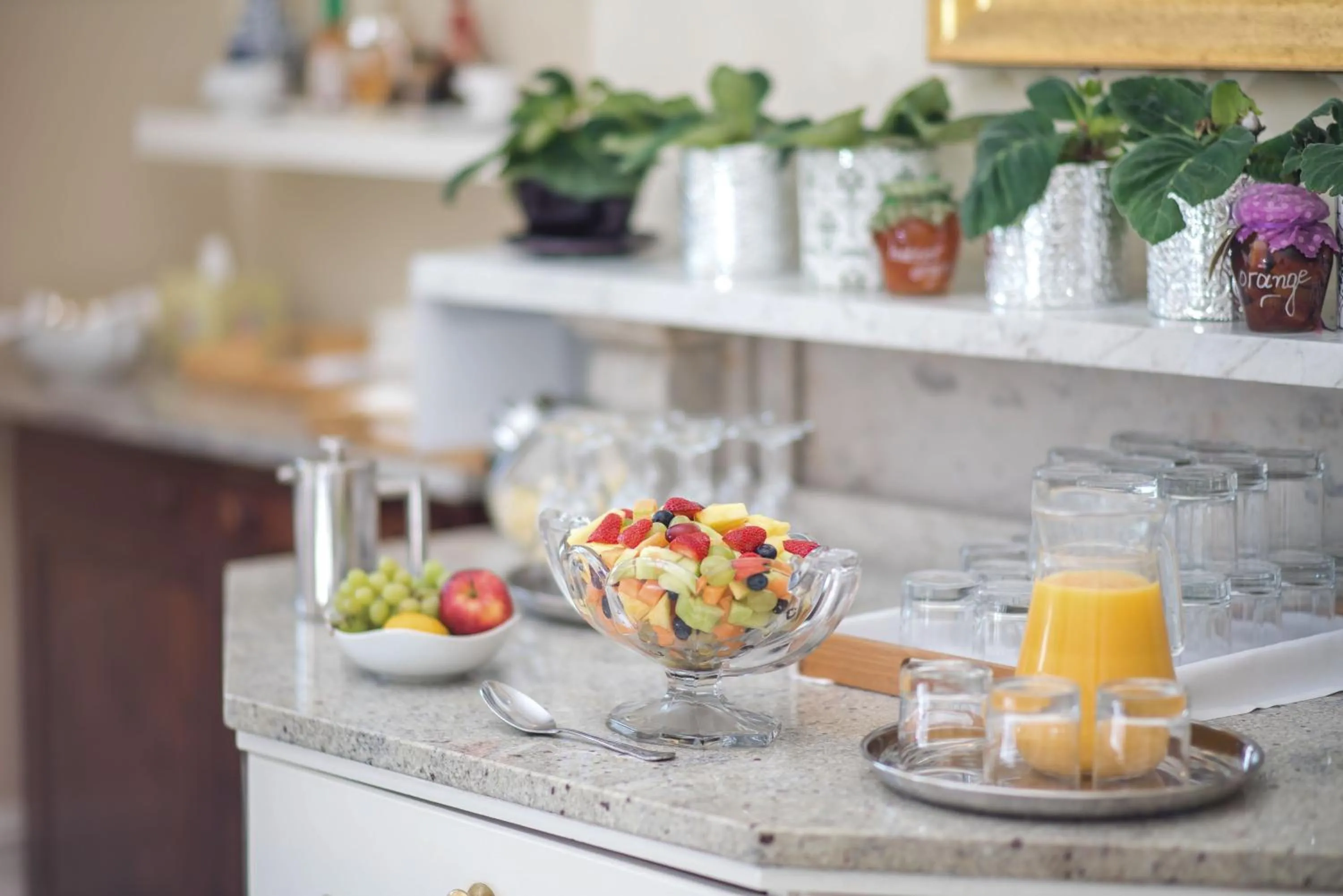 Food close-up in Oldfields House