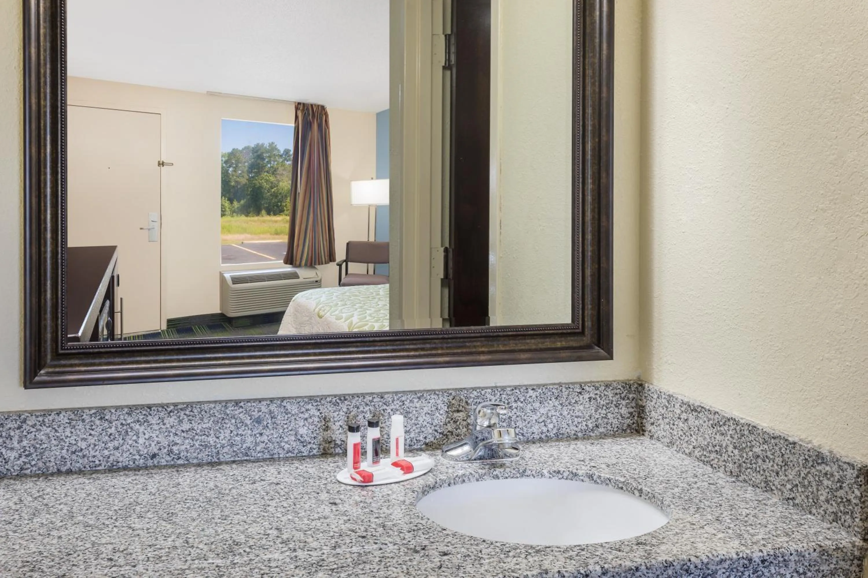 Bathroom in Days Inn by Wyndham Newberry South Carolina