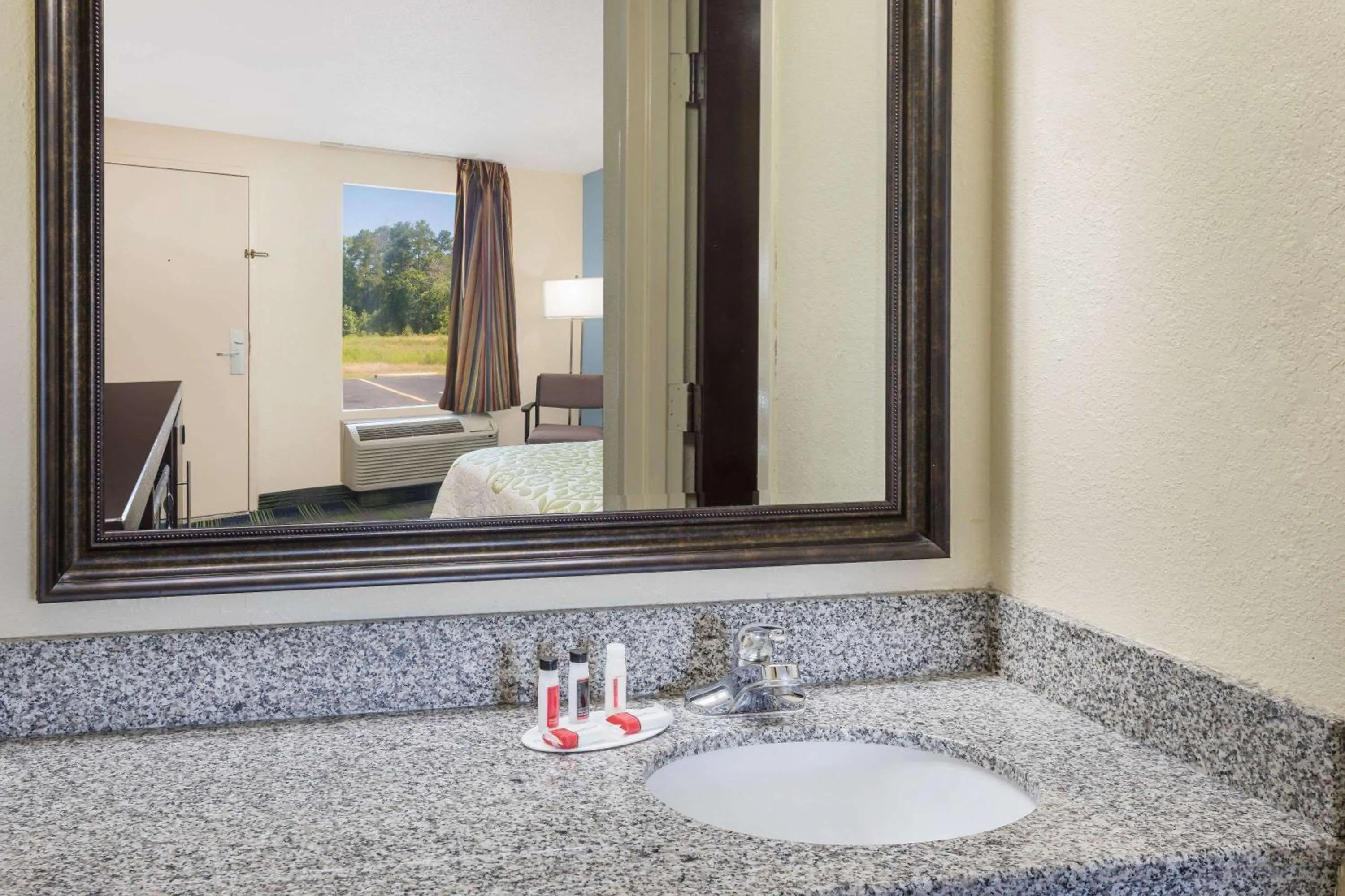 Bathroom in Days Inn by Wyndham Newberry South Carolina