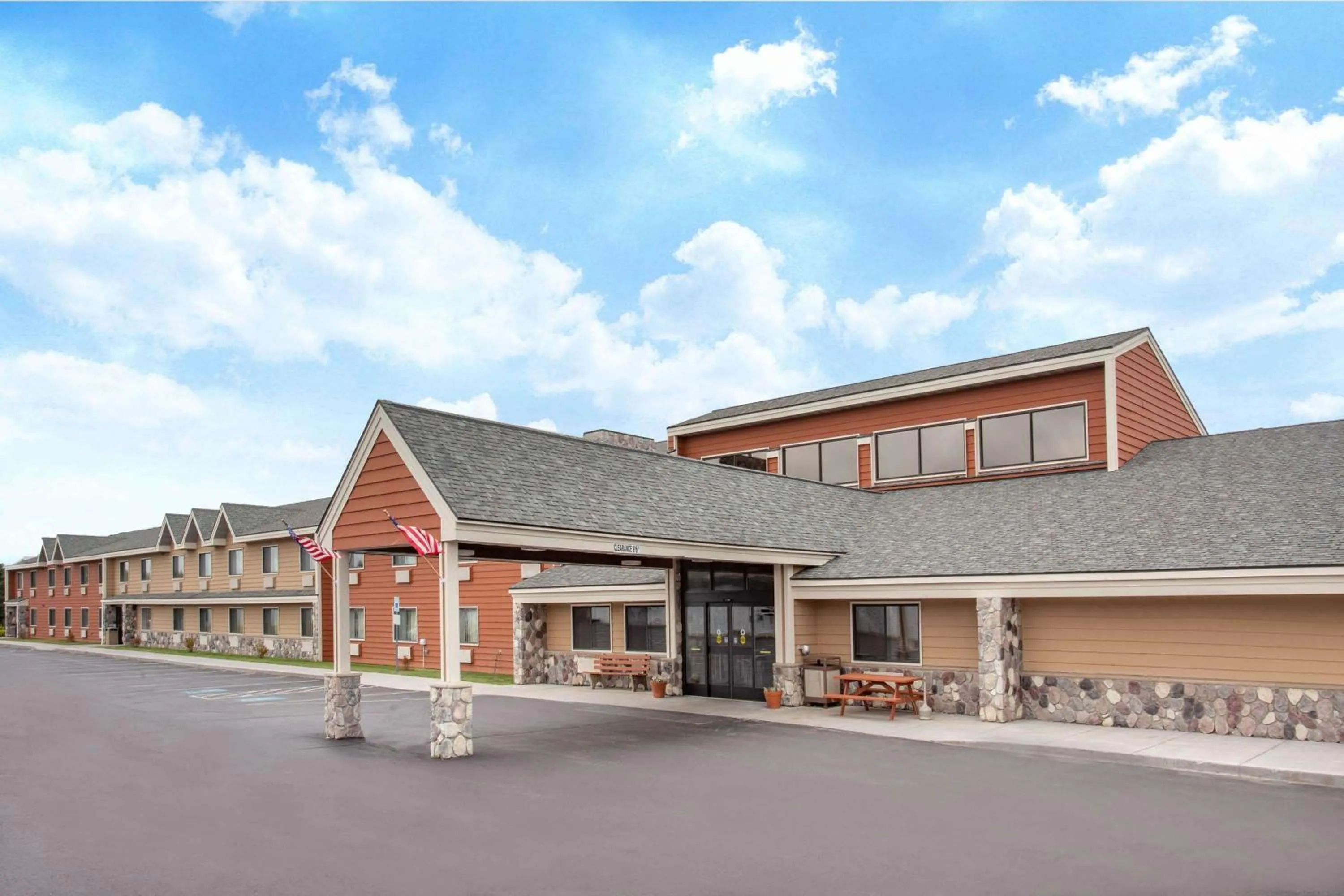 Property building in AmericInn by Wyndham Calumet