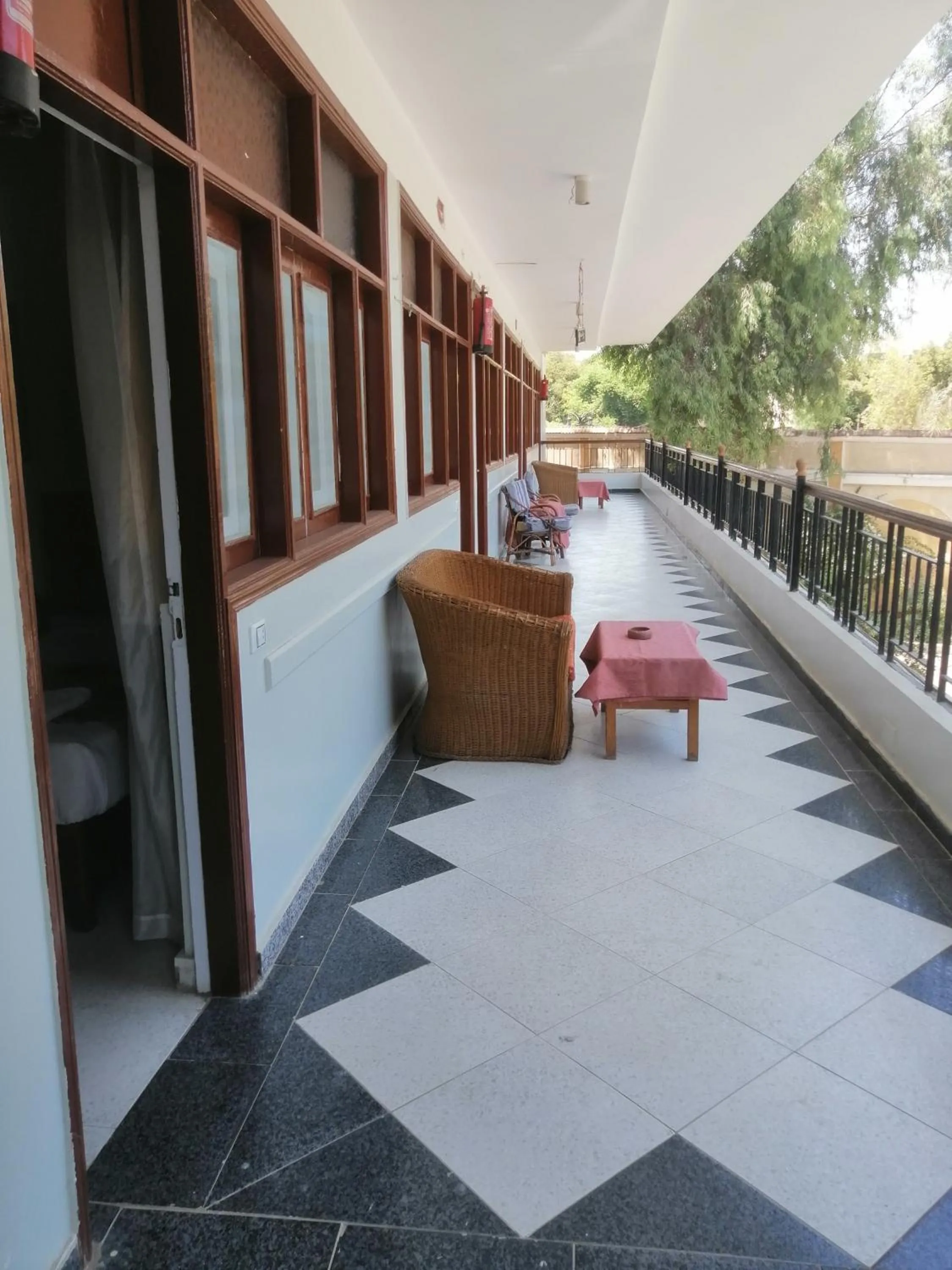 Patio in Rezeiky Hotel & Camp