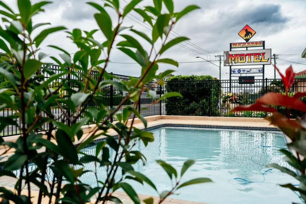 Swimming pool in Buckaroo Motor Inn