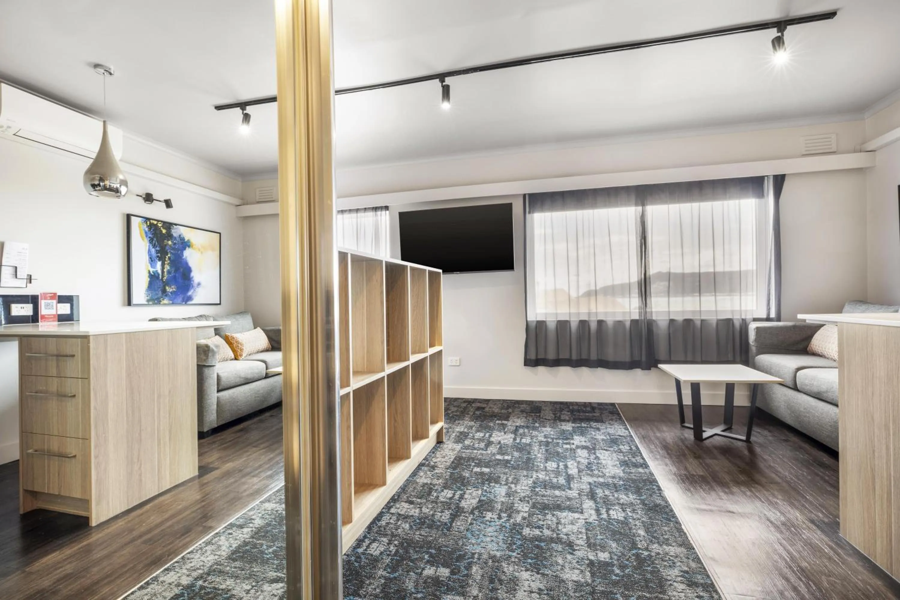 Bedroom, Bed in Nightcap at Burnie Townhouse