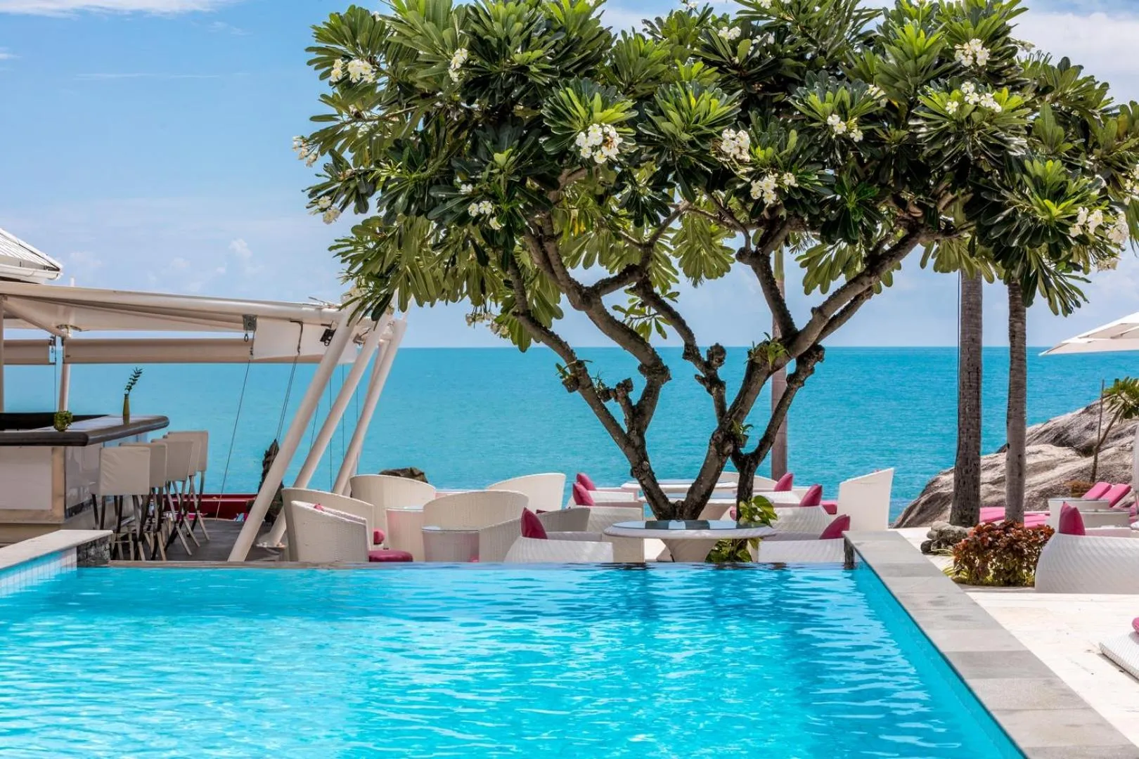 Patio in Beluga Boutique Hotel