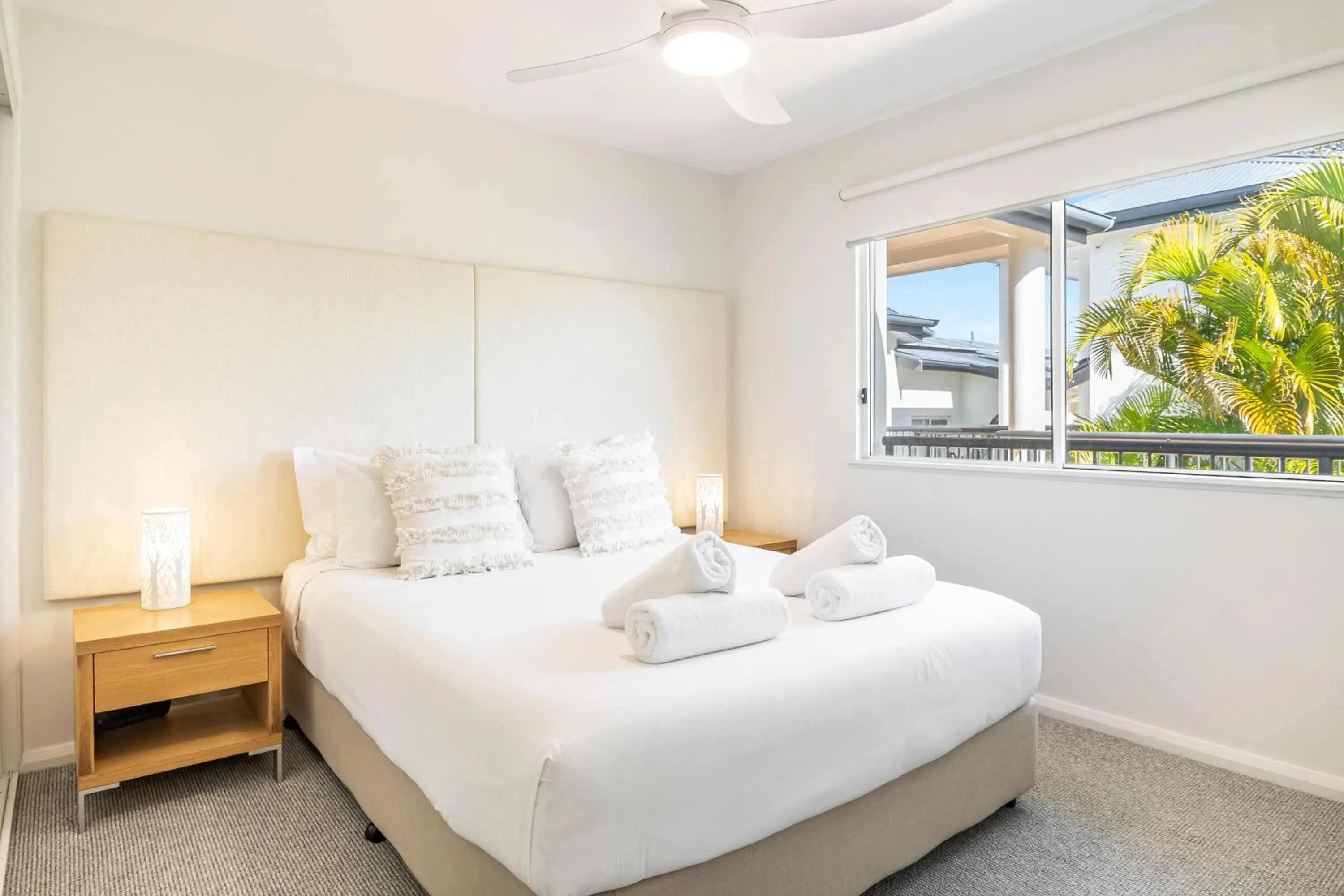 Bed in Eco Beach Resort