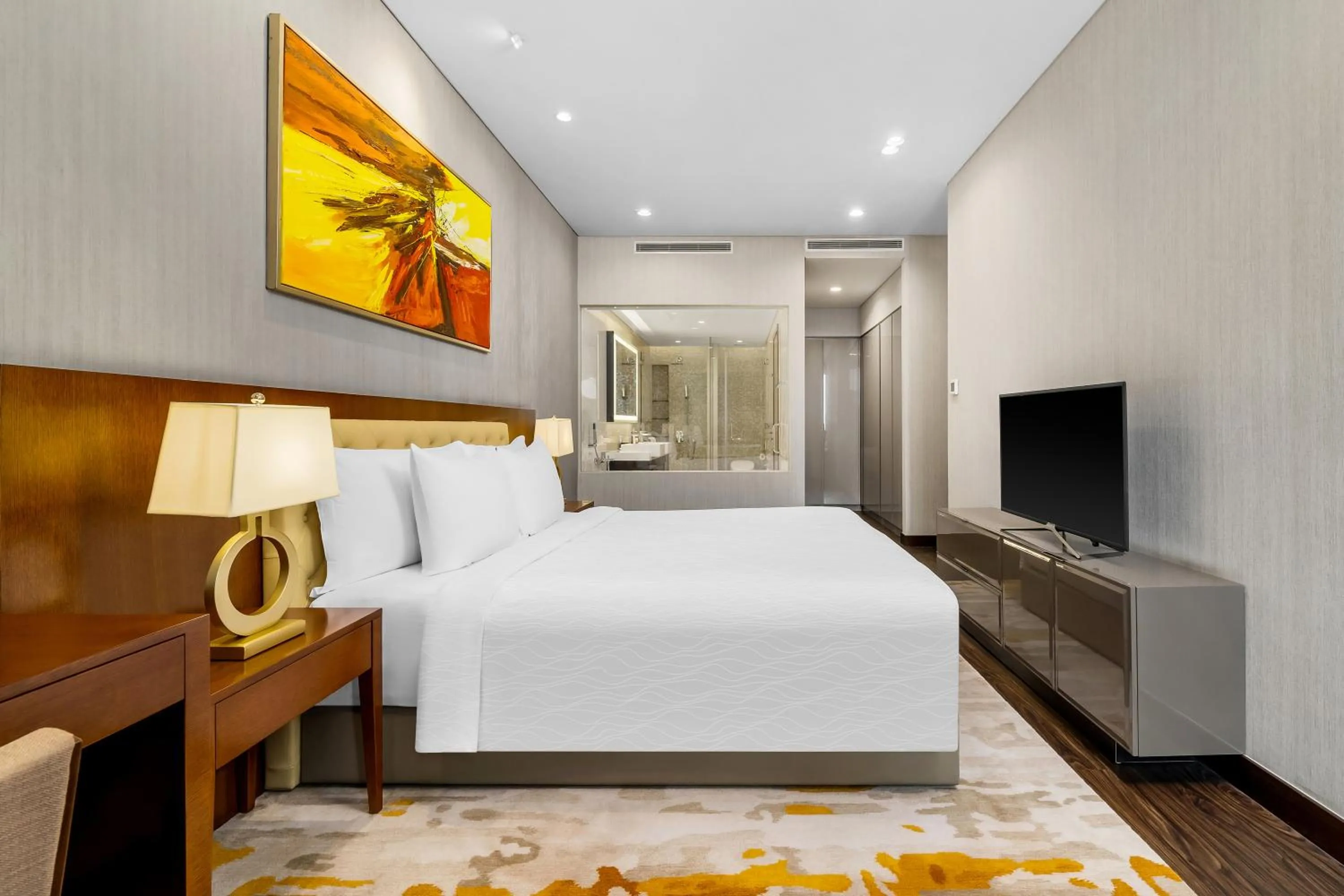 Bedroom, Bed in Sedona Suites Ho Chi Minh City