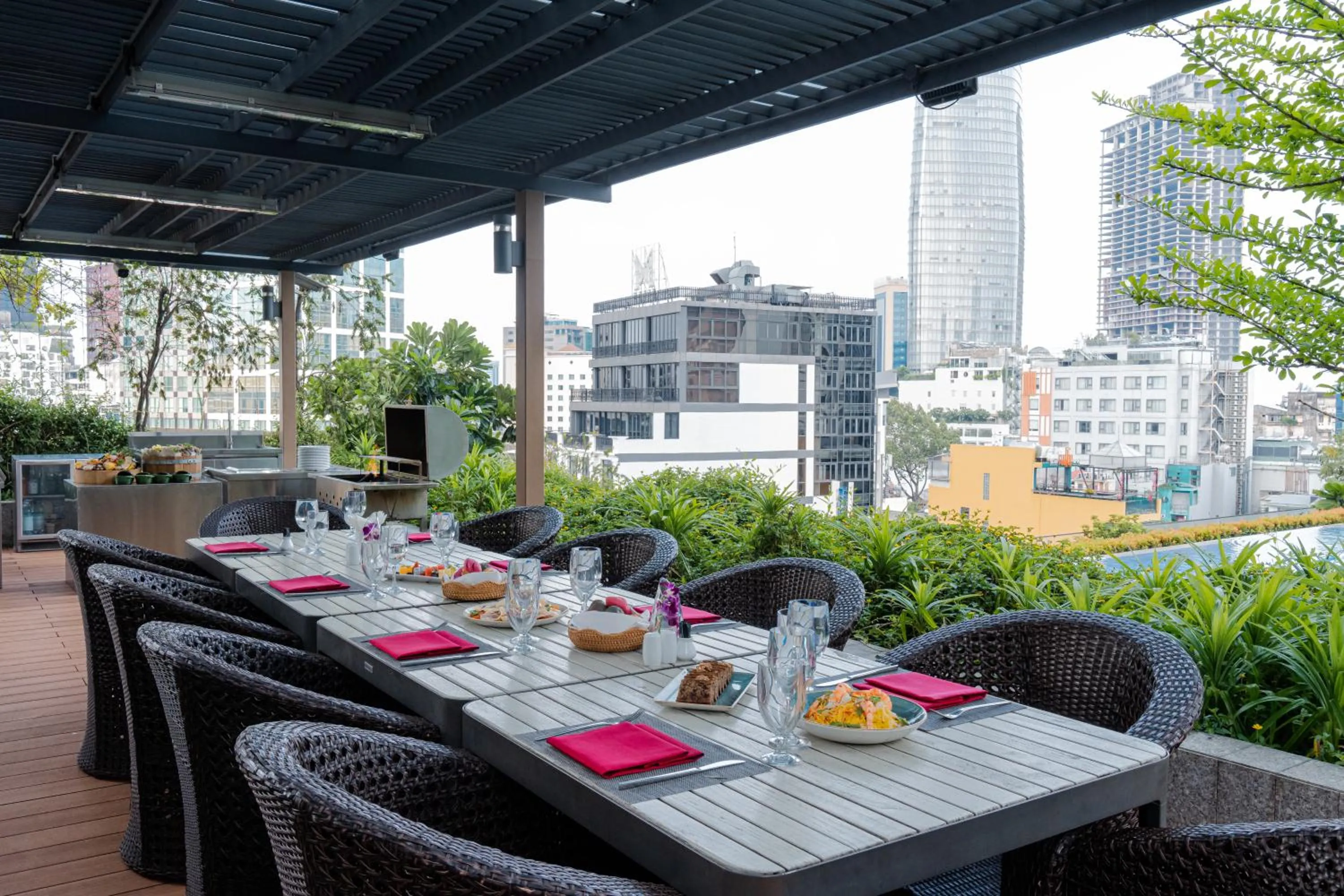 Food in Sedona Suites Ho Chi Minh City