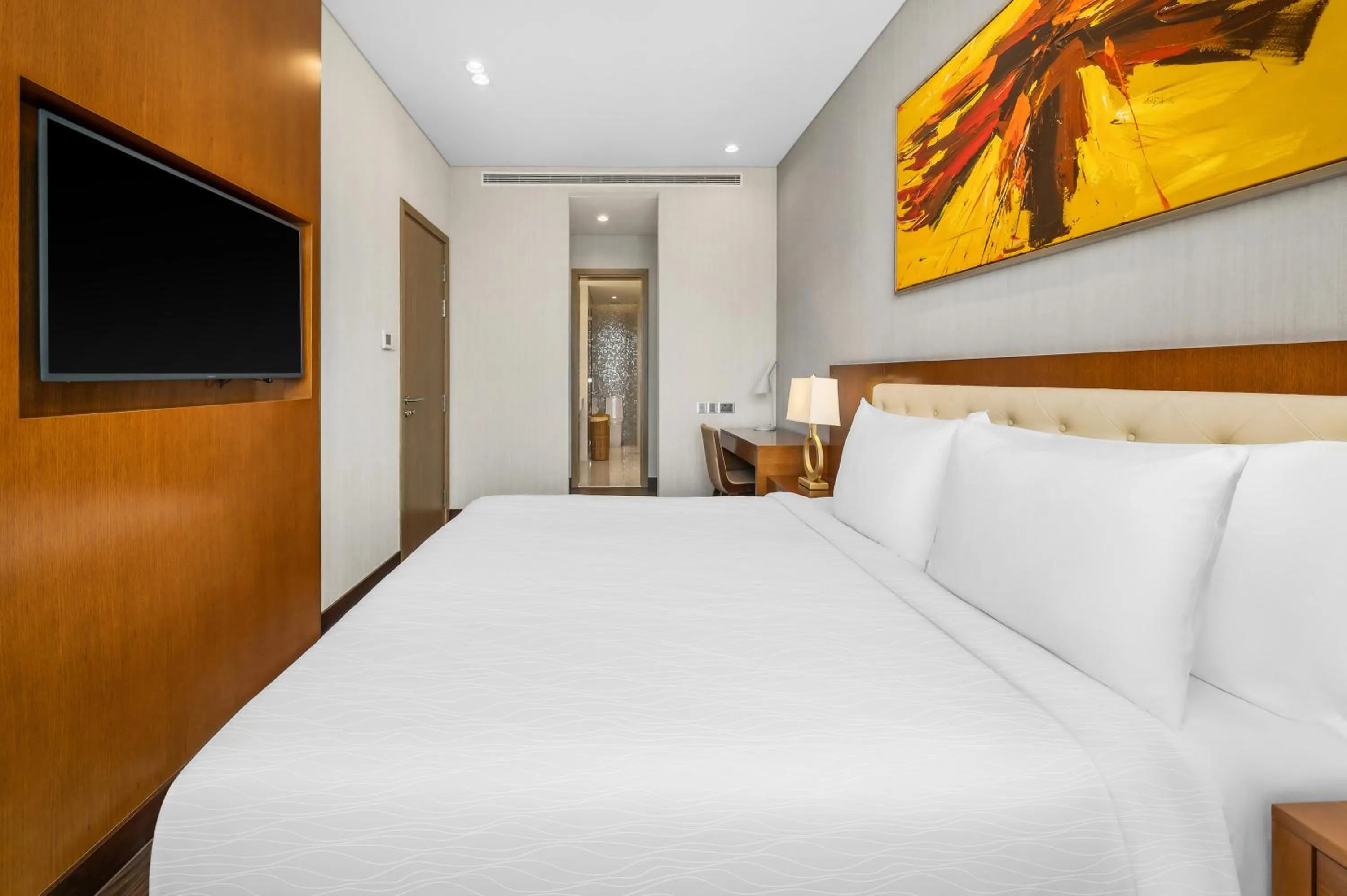 Bedroom, Bed in Sedona Suites Ho Chi Minh City