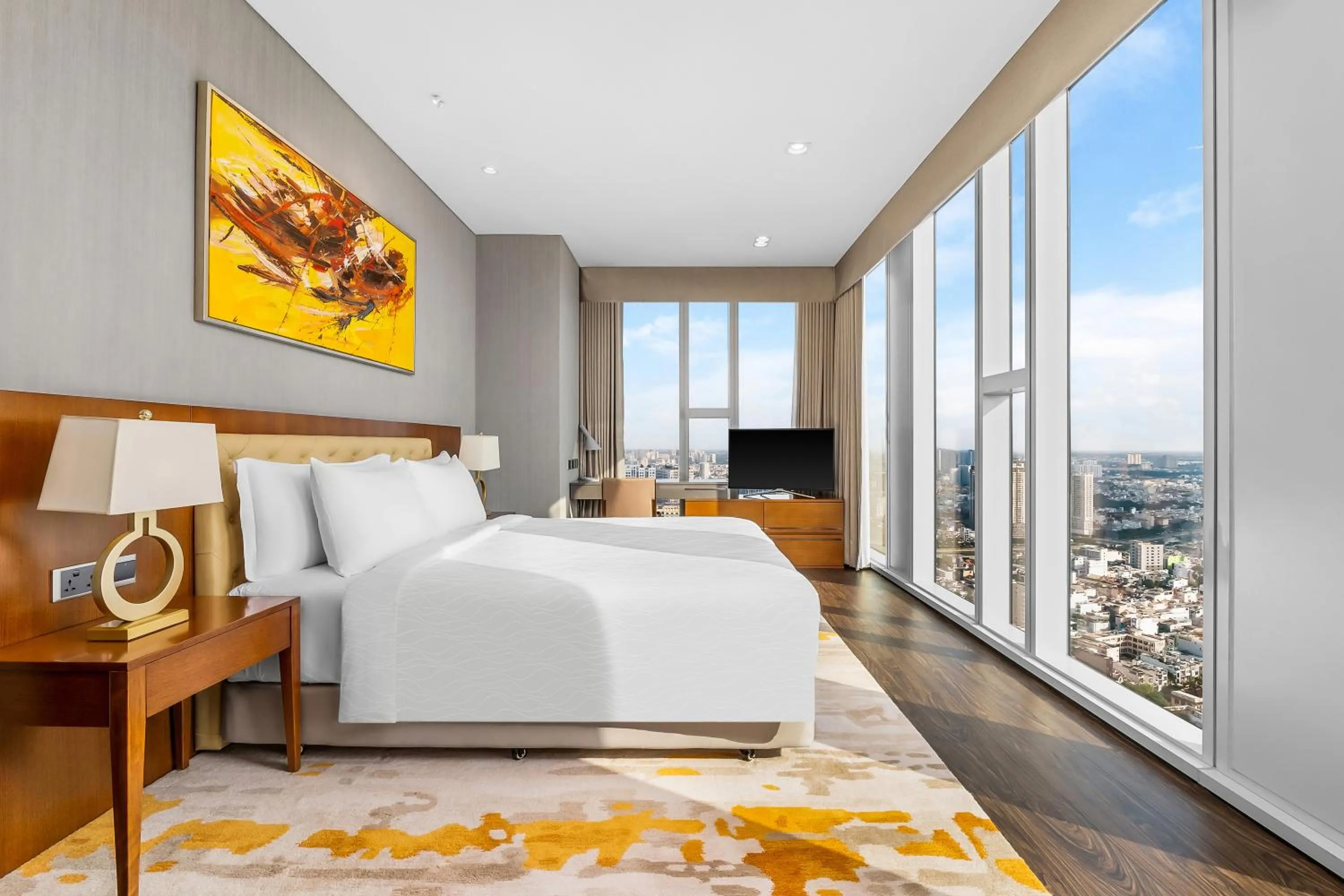 Bedroom, Bed in Sedona Suites Ho Chi Minh City