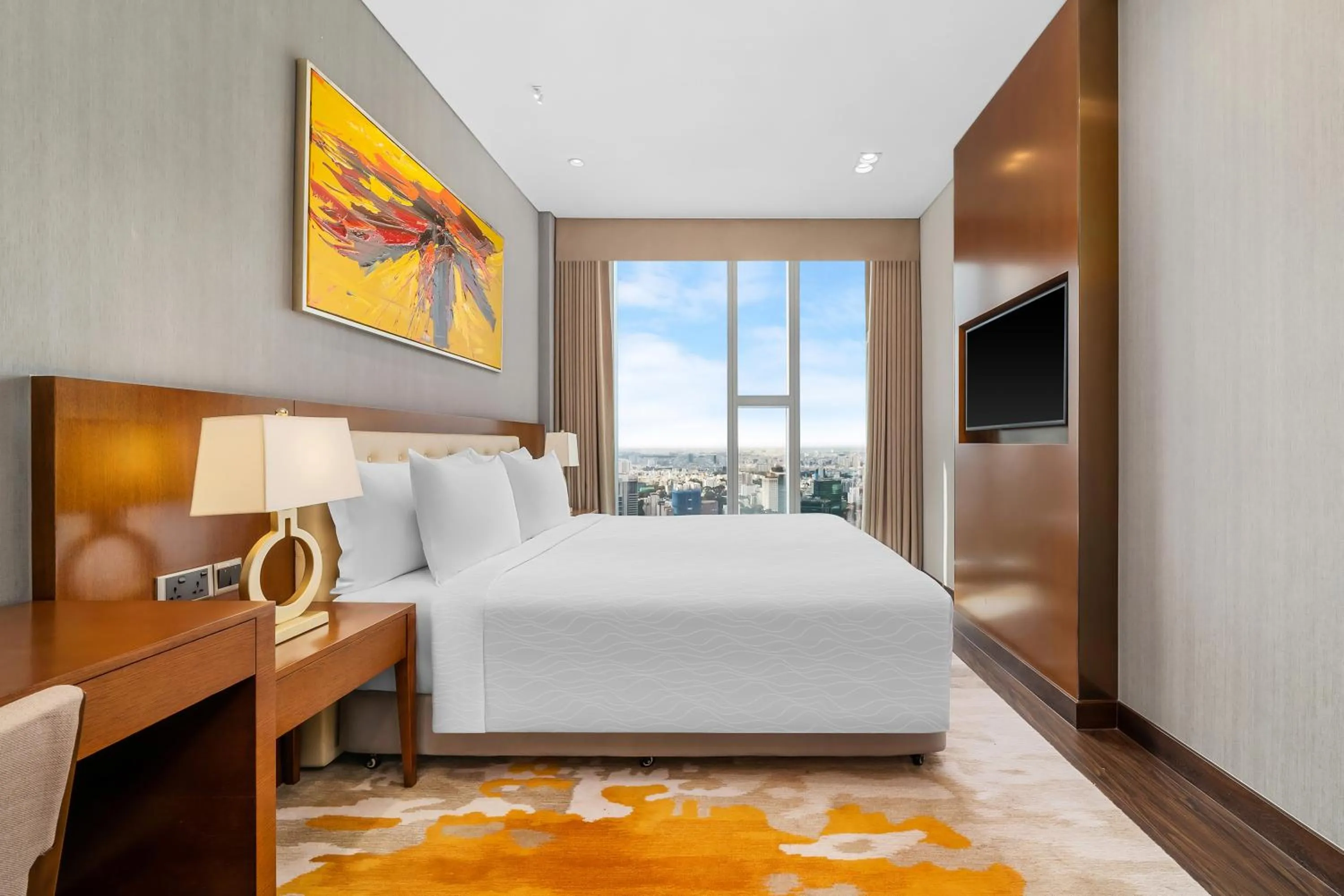 Bedroom, Bed in Sedona Suites Ho Chi Minh City