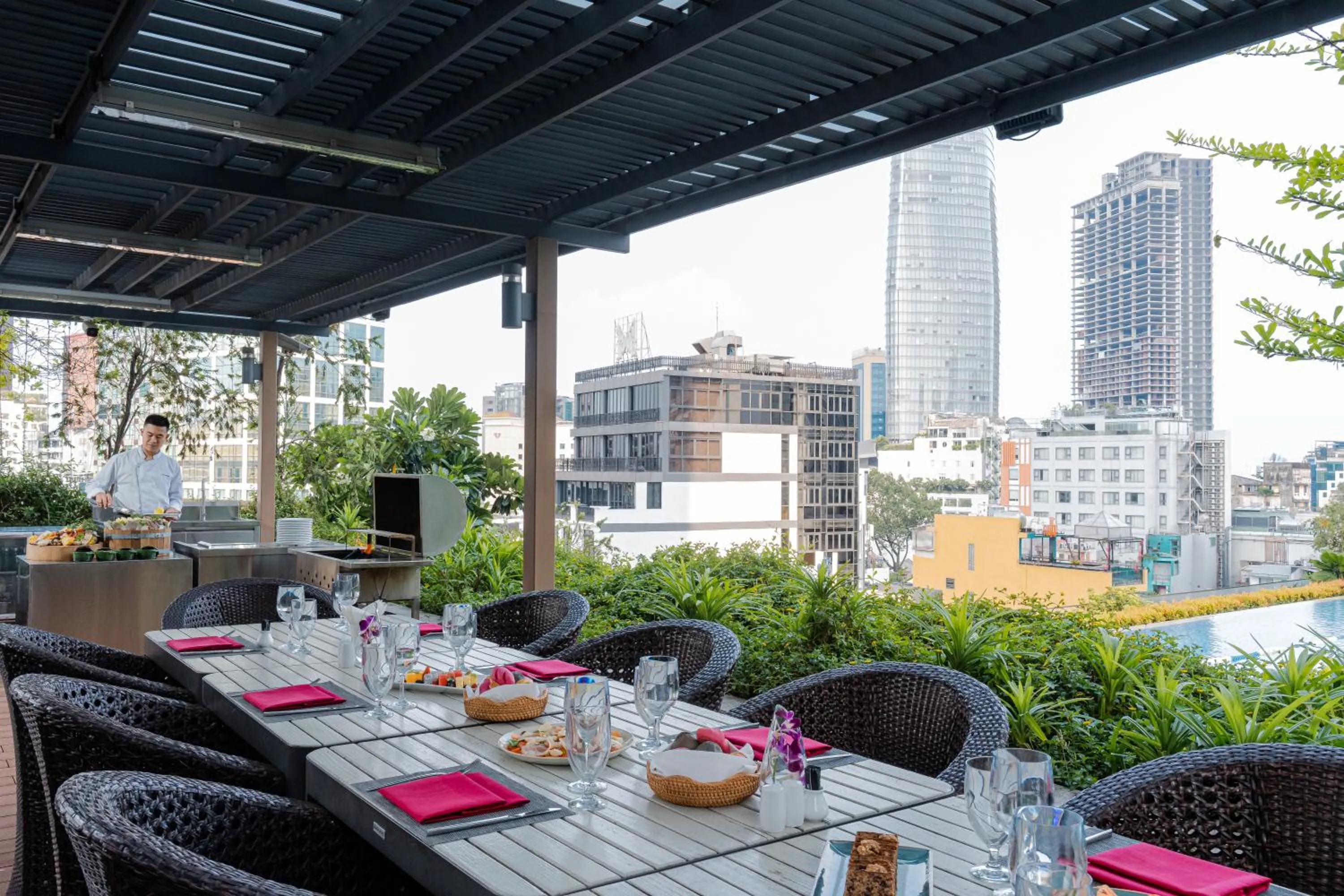 Food in Sedona Suites Ho Chi Minh City