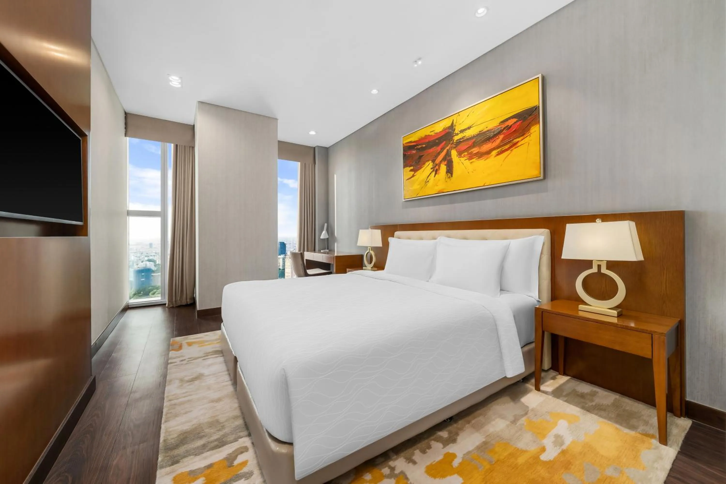 Bedroom, Bed in Sedona Suites Ho Chi Minh City