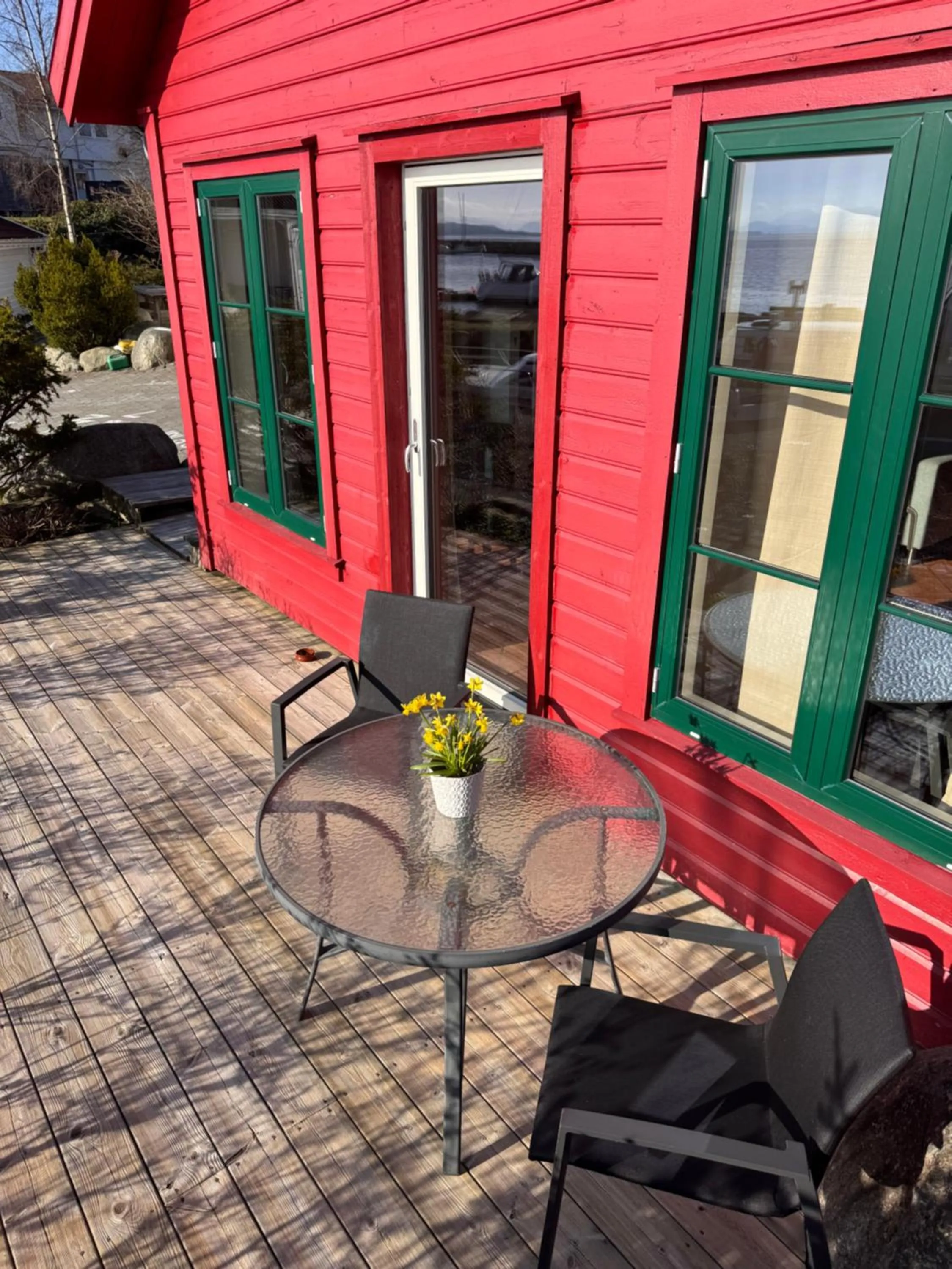 Patio in Sjøberg Hotell og Ferie Leiligheter