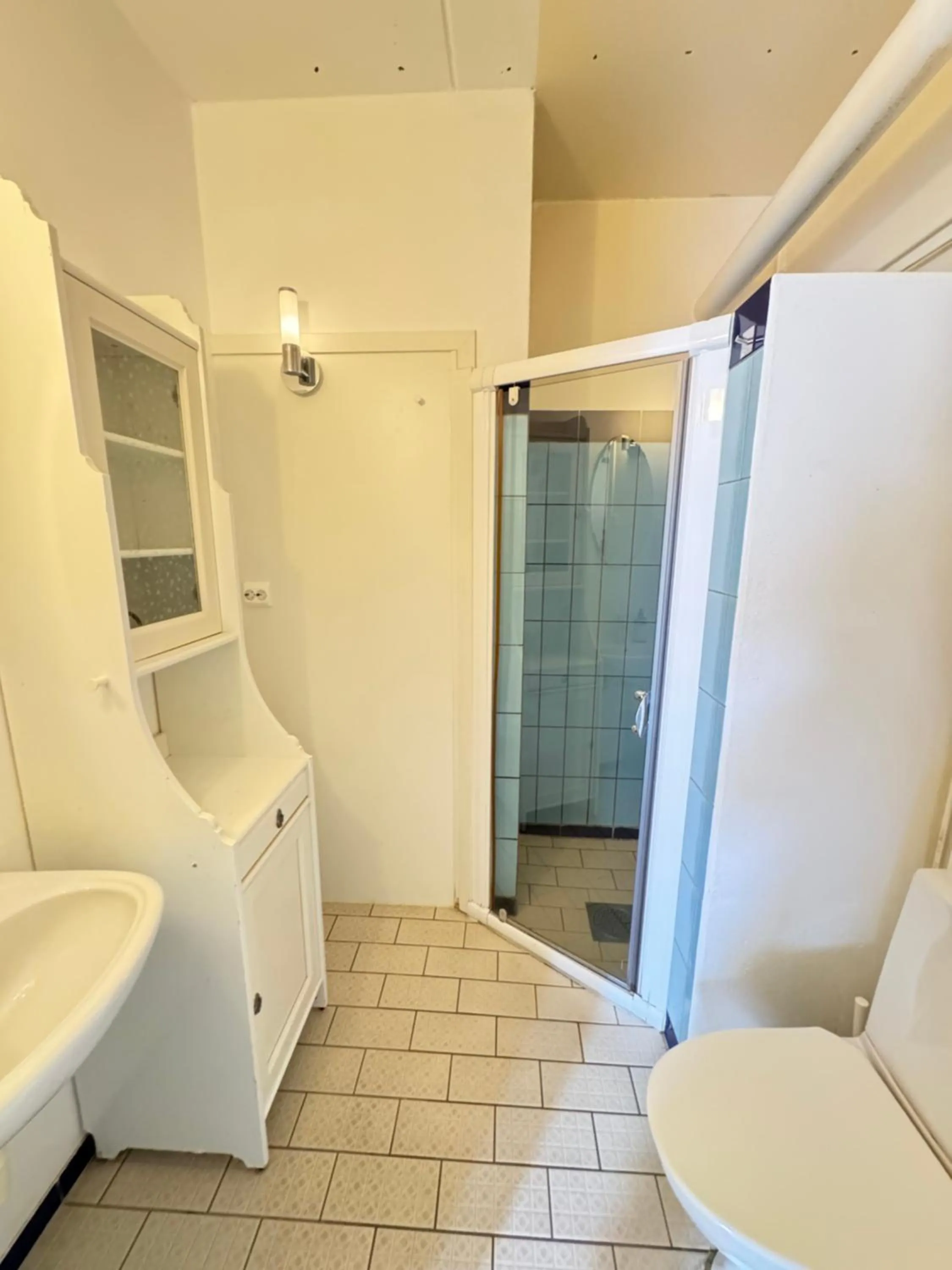 Shower in Sjøberg Hotell og Ferie Leiligheter