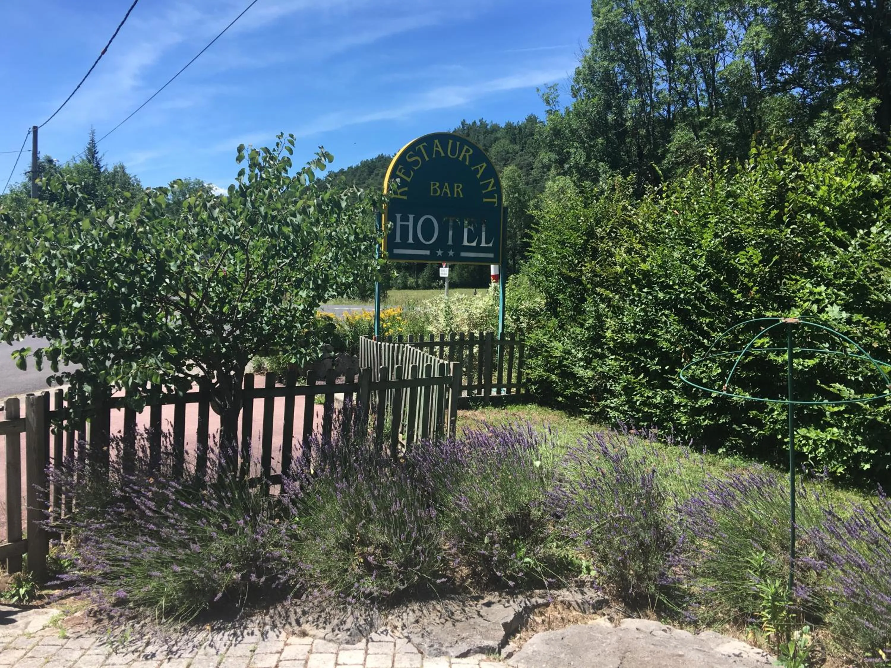 Natural landscape in Hôtel & SPA Rodier